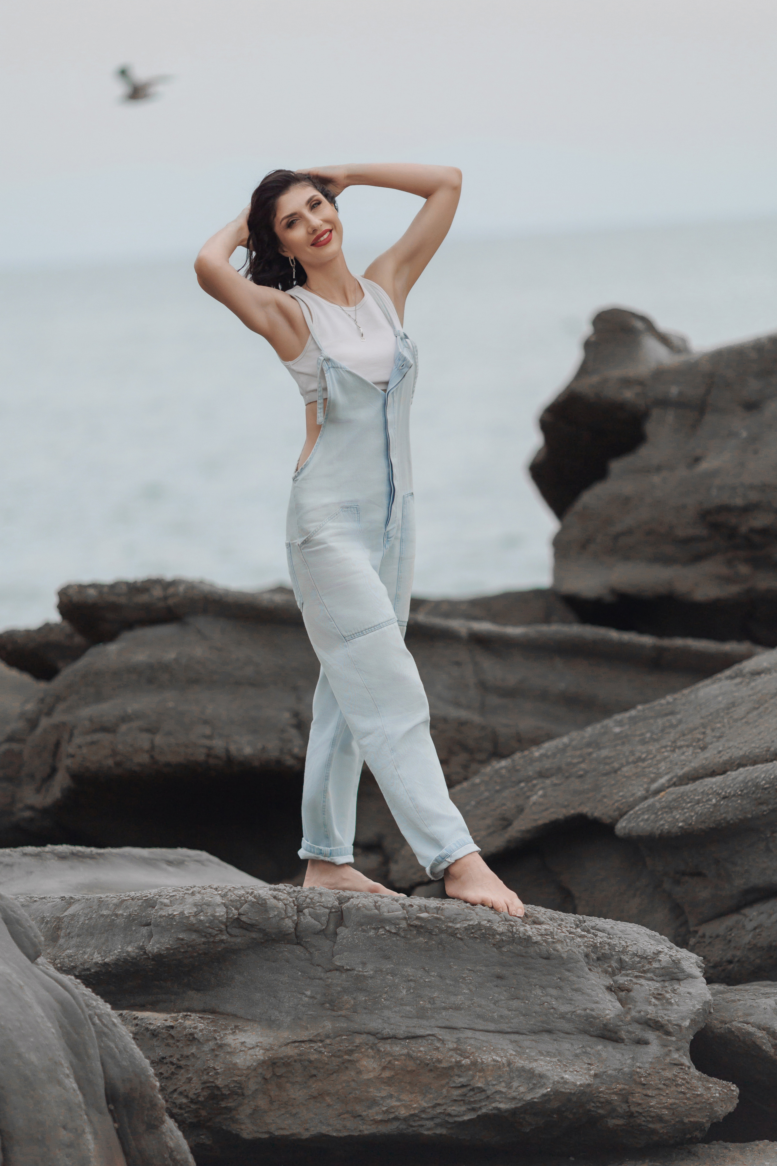 Морская фотопрогулка Анны. Фотограф женского портрета, беременности и материнства Харькова Елена