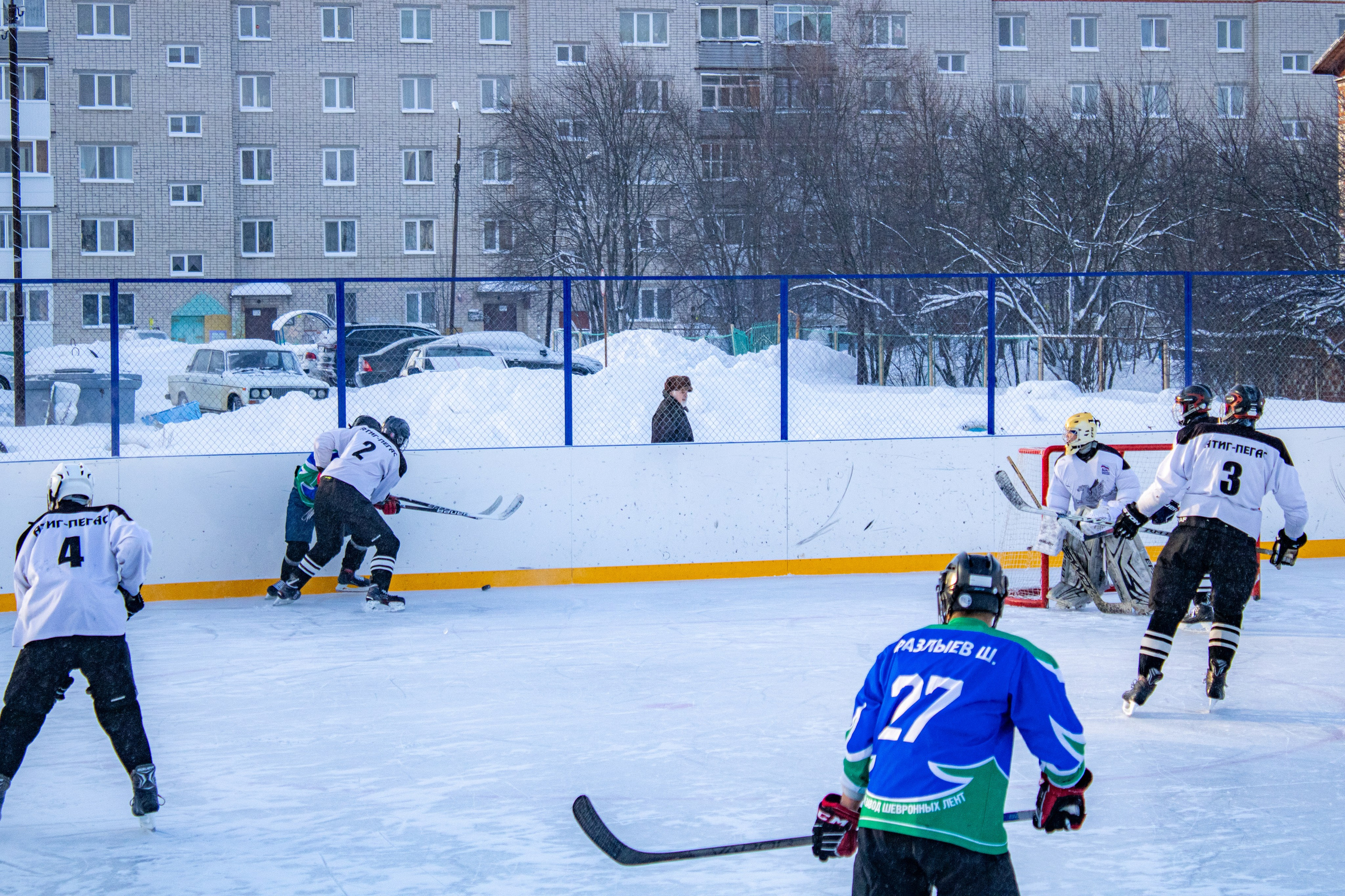 Хоккей г.п Атиг-г.п Дружинино