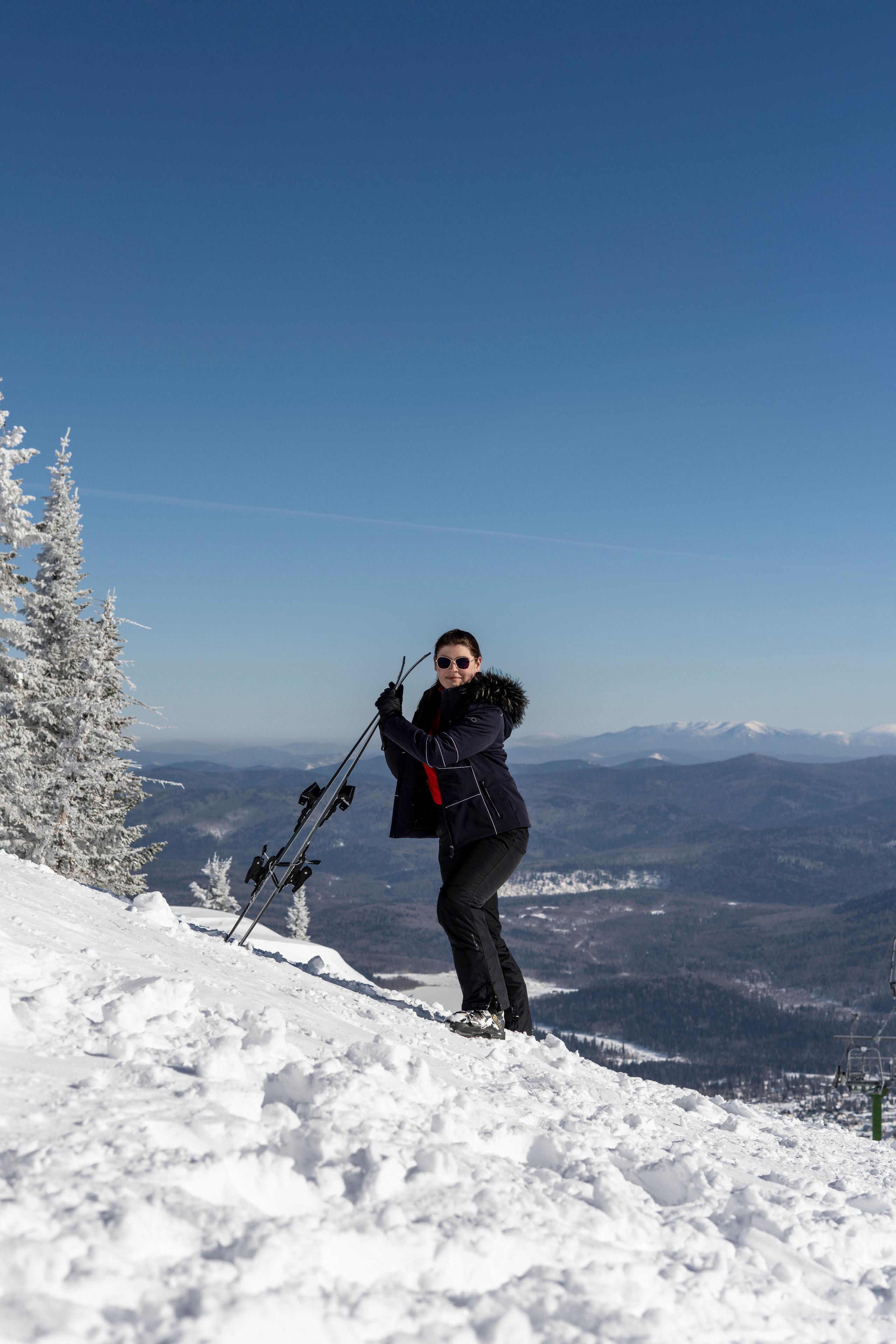 Фотосессия на вершине. Анастасия Паршукова — фотограф Шерегеш Новосибирск