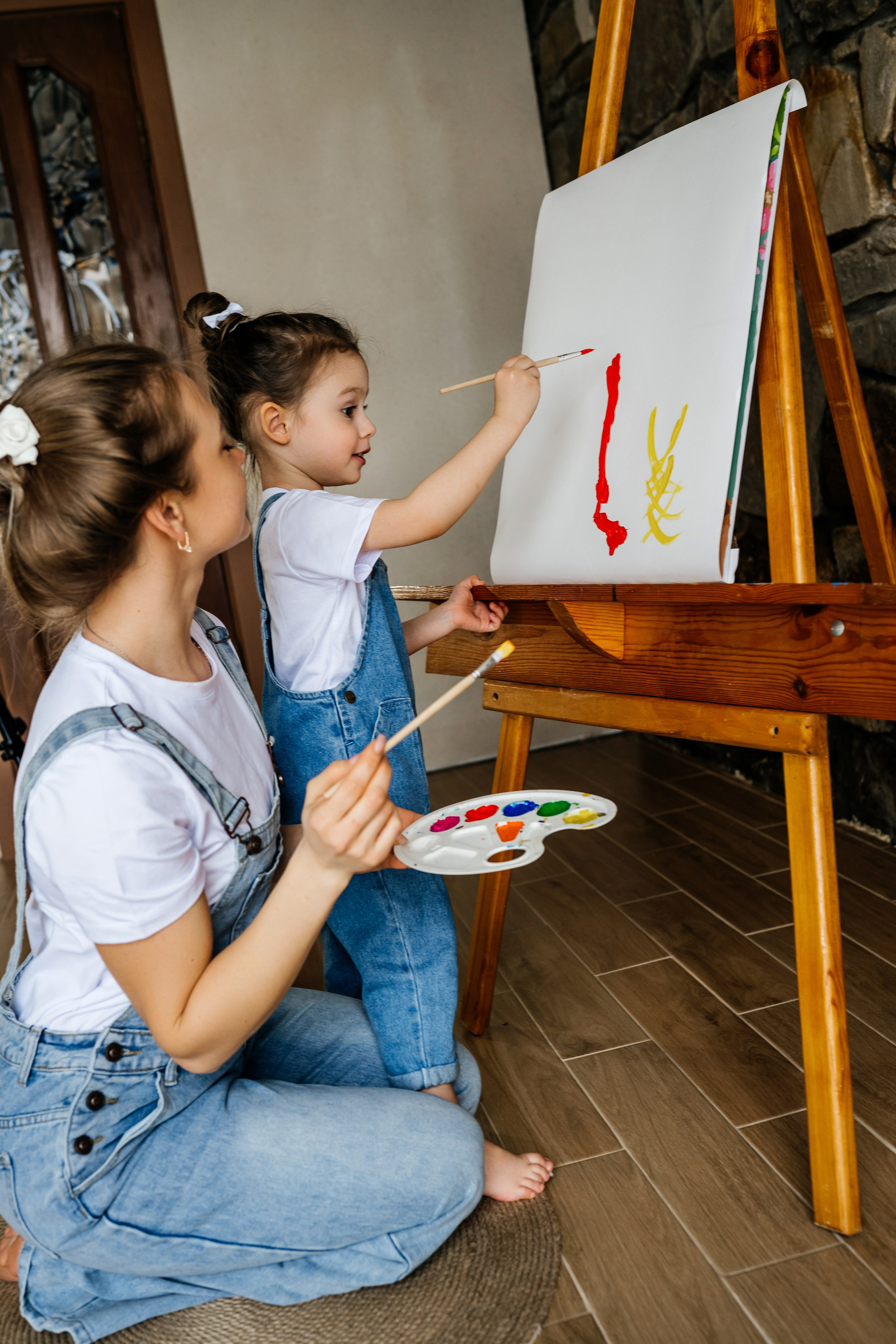 Мама с дочкой у меня в студии. Фотограф в Каменске-Шахтинском Ольга Сагал