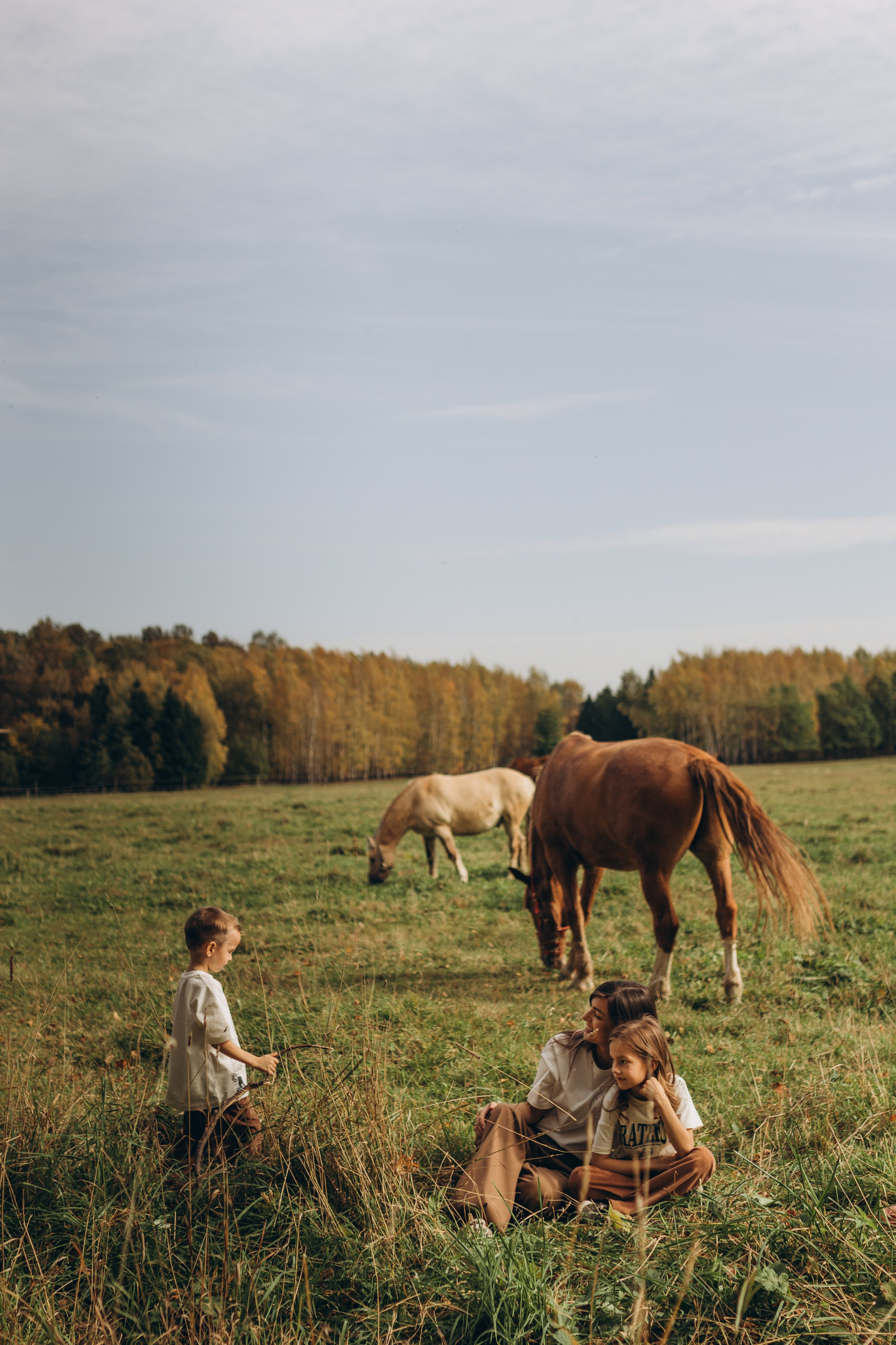 Семья Ежовых. Семейный фотограф в Москве Жукова Анна