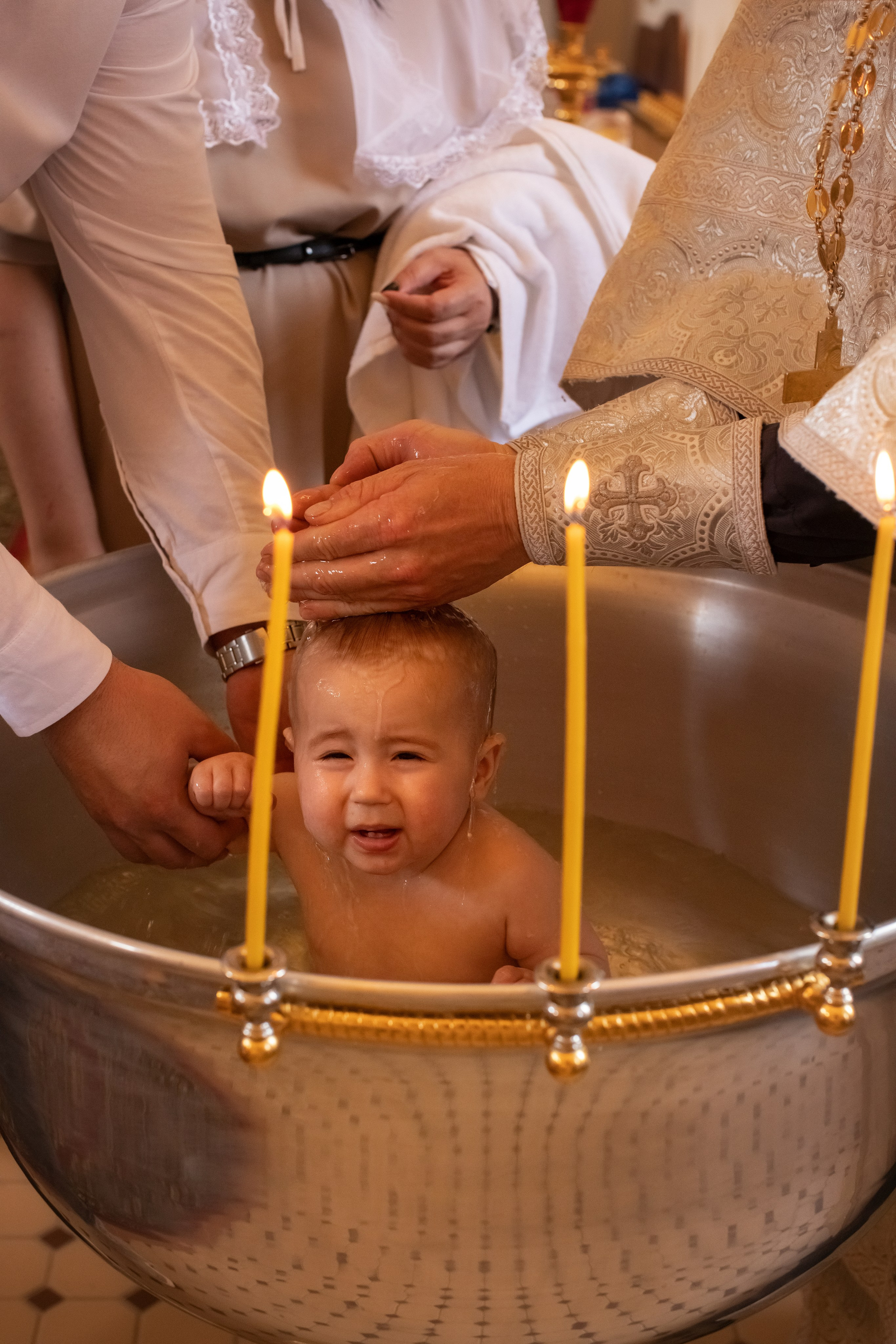 Таинство Крещения Мирона. Семейный и детский фотограф в Саратове Полина Коткина