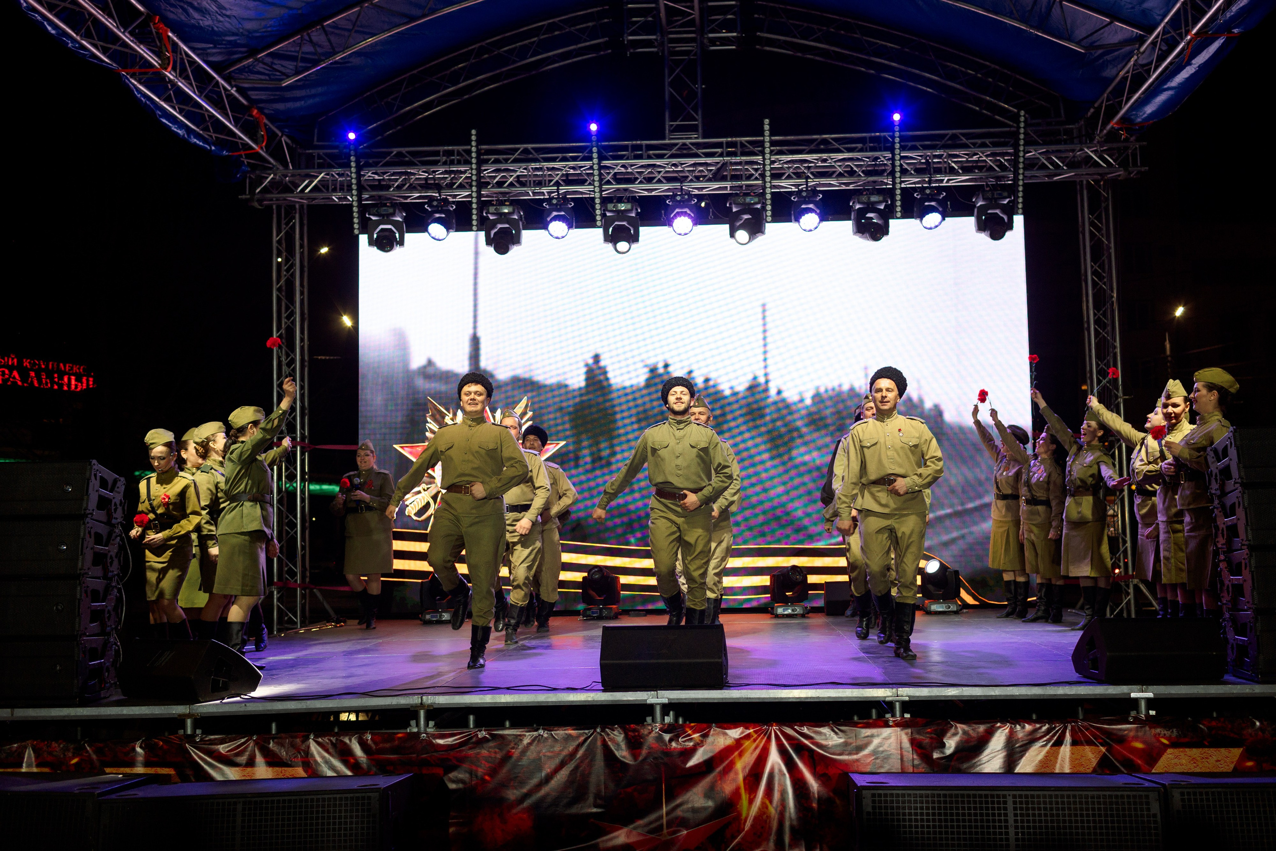 Концерт приуроченный к празднованию 80 лет победл. Свадебный и семейный фотограф в Улан-Удэ