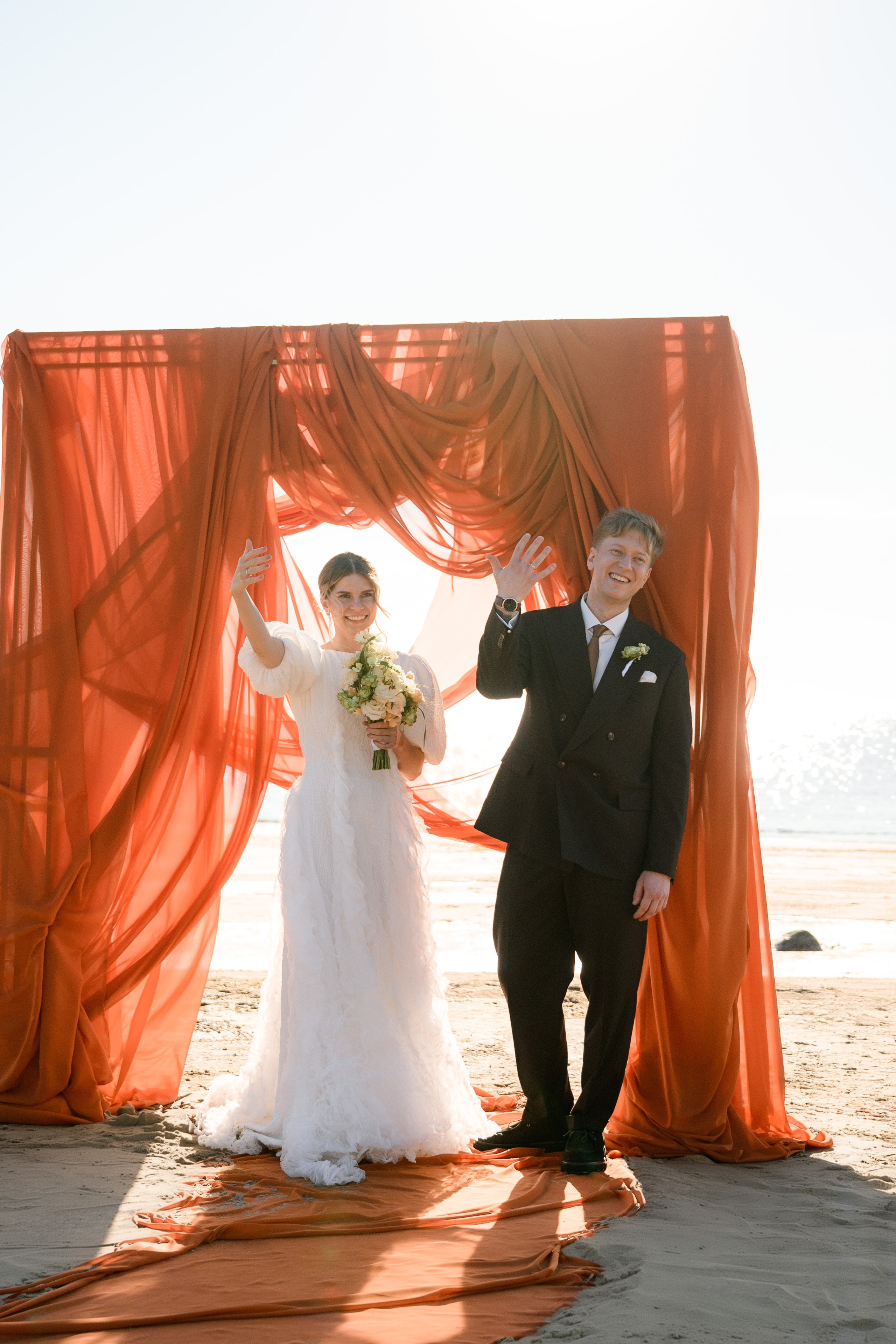 На берегу залива. Свадебный фотограф в Санкт-Петербурге, Москве, СПб Сергей Поддубный