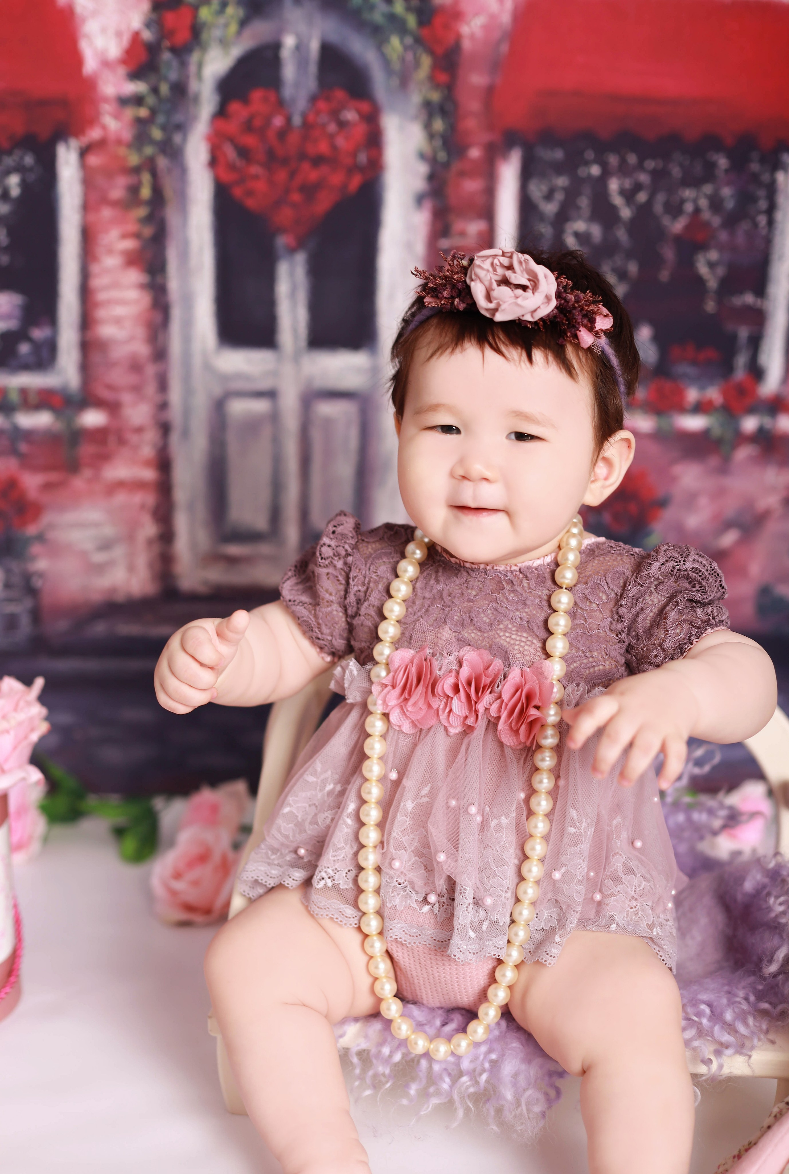 6-9 месяцев. Фотограф беременности, новорожденных и детей до года в Астане