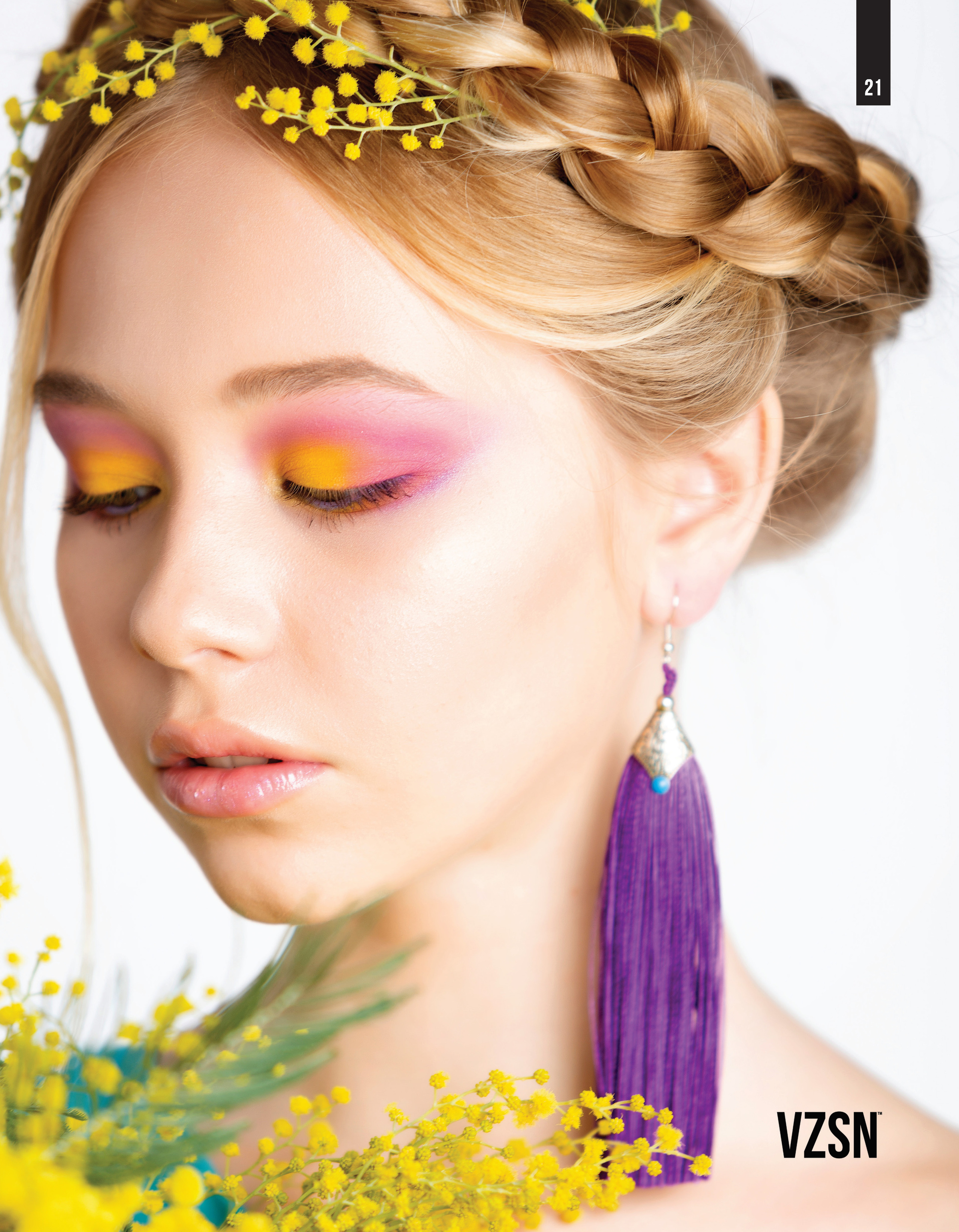 Журнал «VZSN magazine» (март 2020). Beauty и Fashion фотограф в Сочи и в Москве Алена Фролова