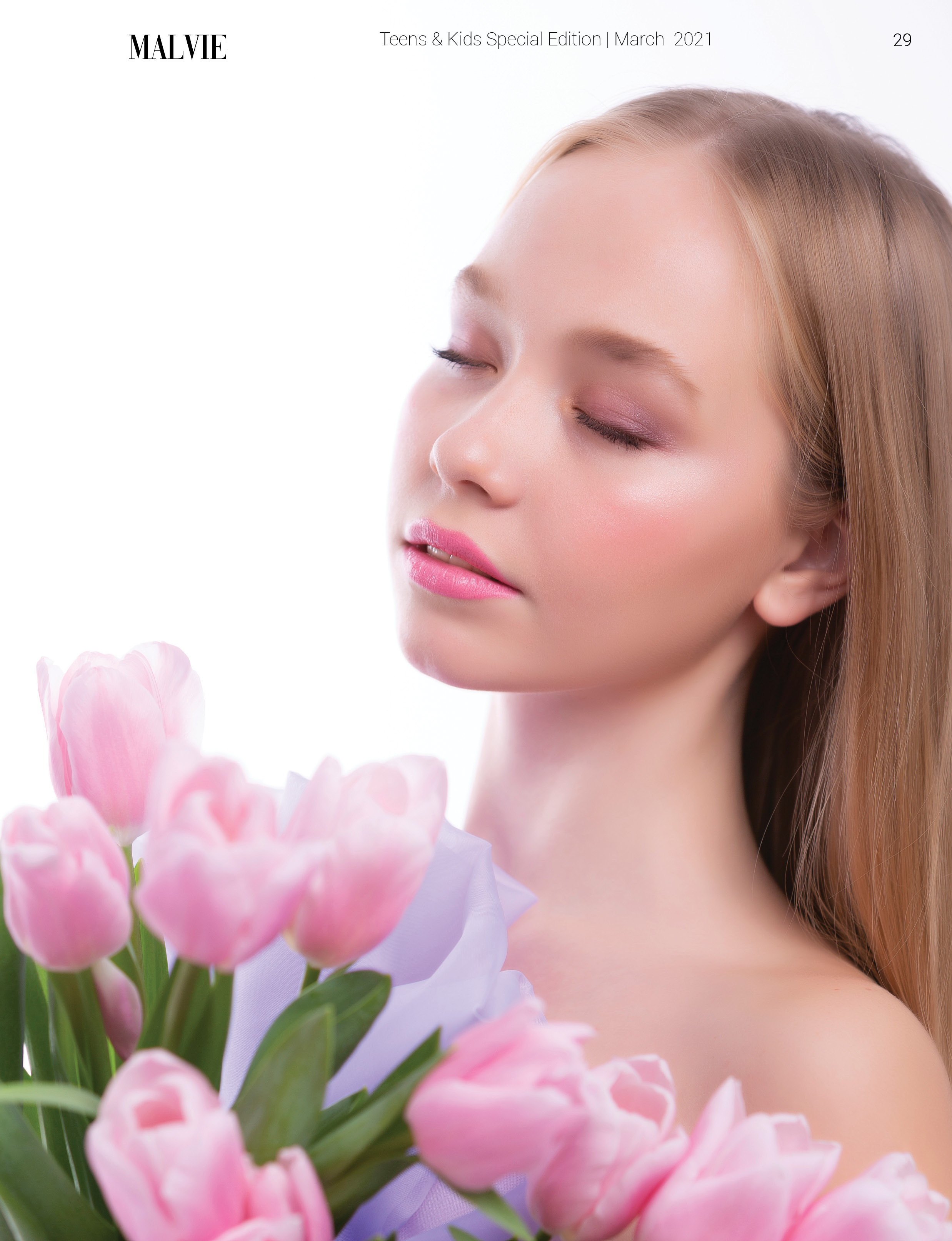 Журнал «MALVIE Magazine» Teen Special Edition Vol 22 (апрель 2021). Beauty и Fashion фотограф в Сочи и в Москве Алена Фролова