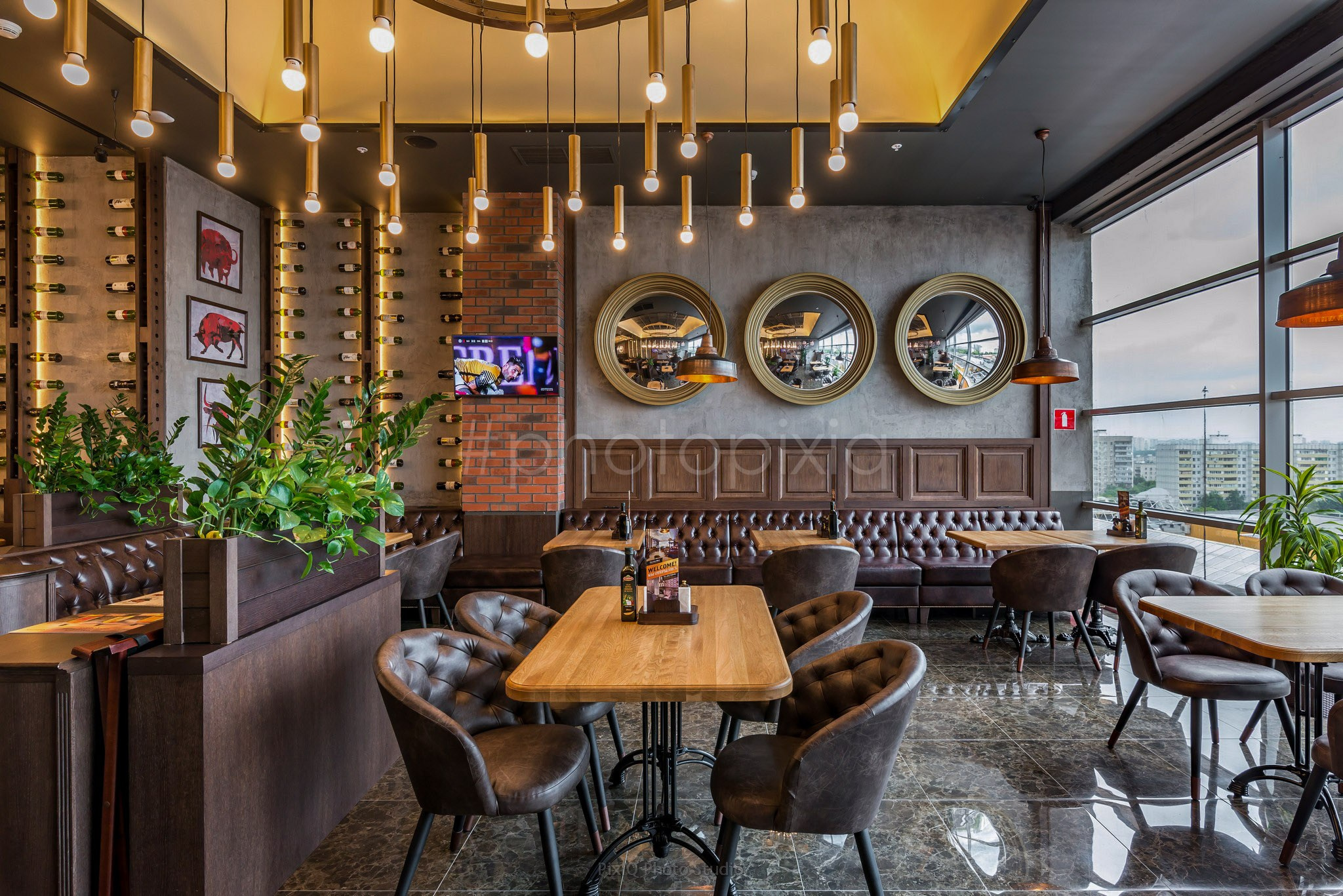 Фотосъёмка ресторана КОЛБАСОФФ. Интерьерная съёмка и виртуальные туры — Интерьерный фотограф Кузнецов Сергей (photopixiq)