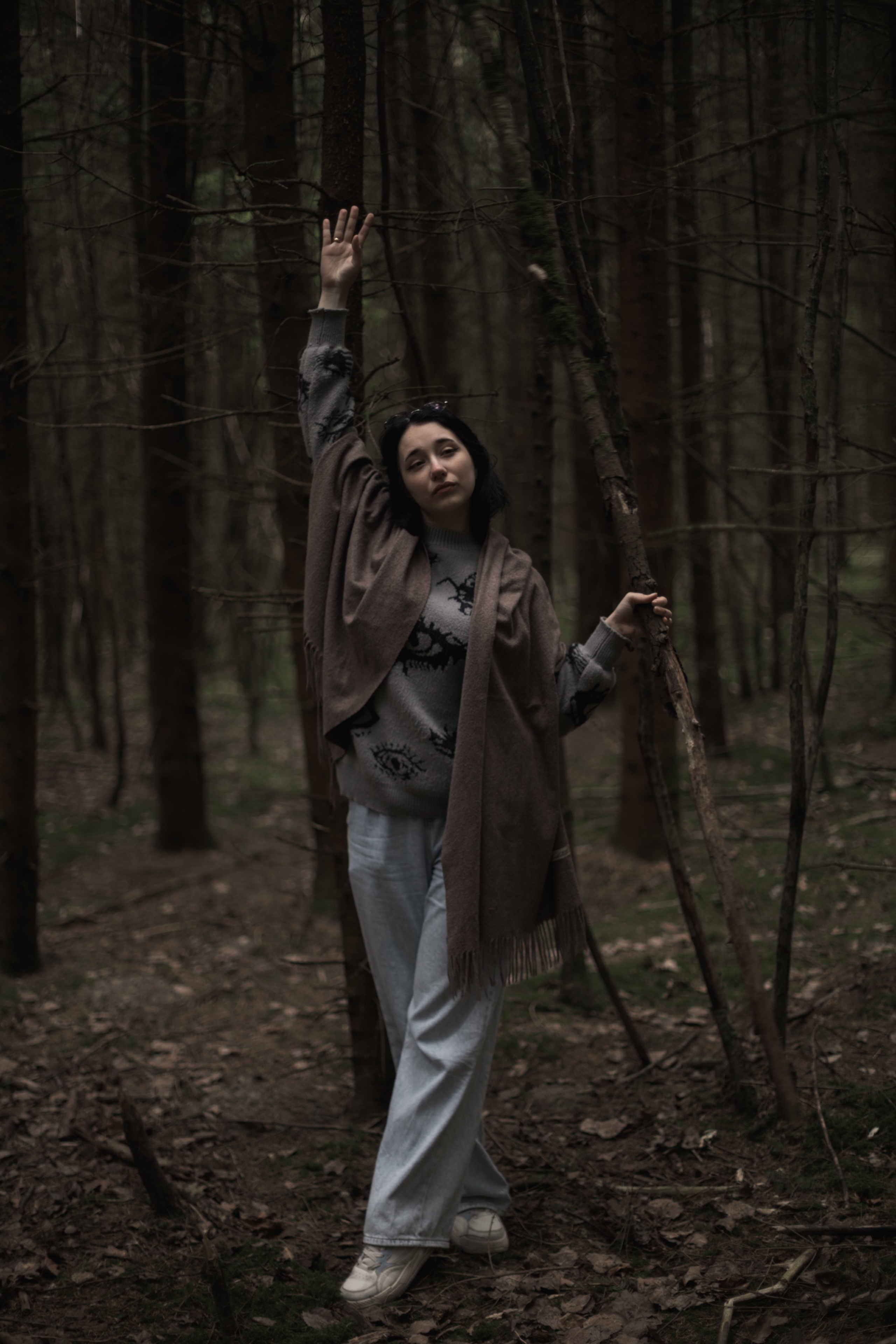 Полина Л — (Лесной массив). — Digital Noise —