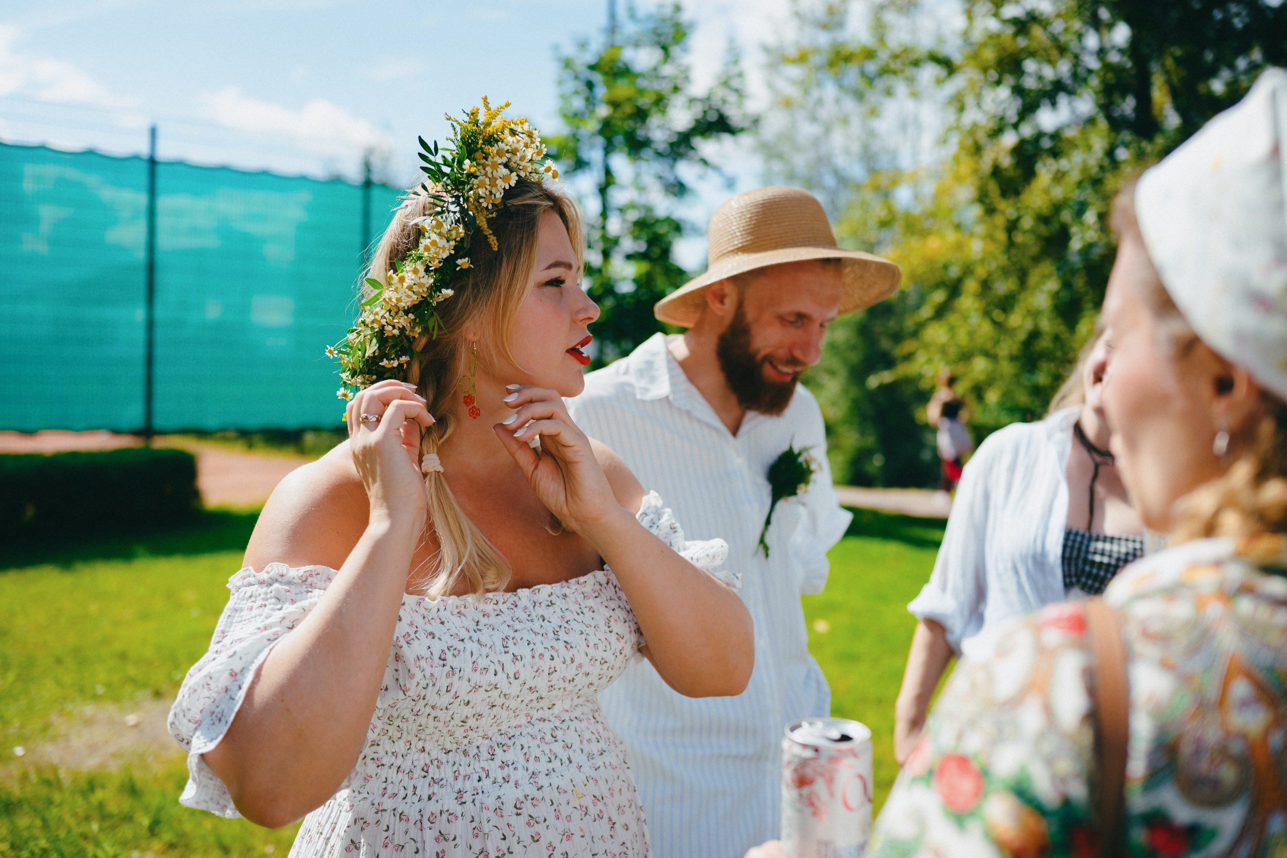 Корпоратив летом под открытым небом. Komonev