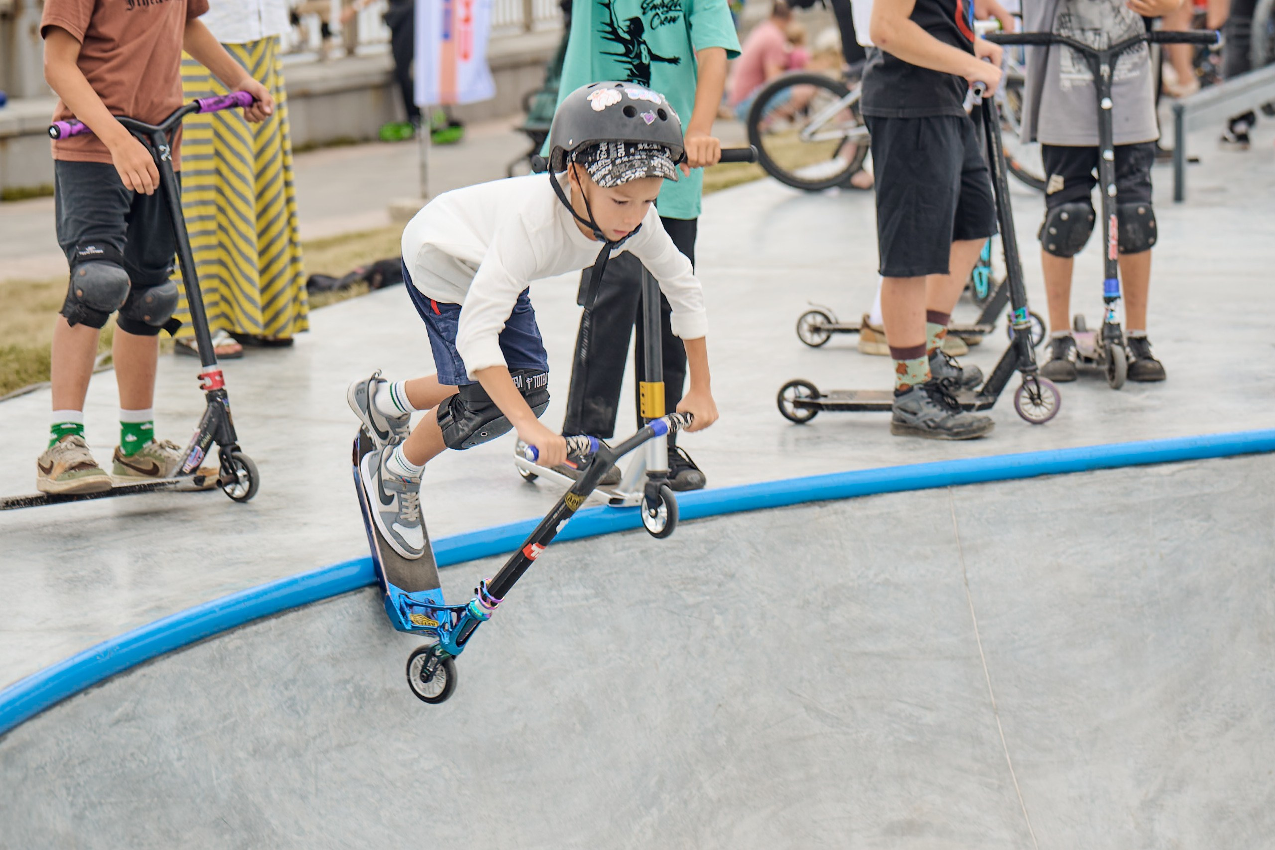 Открытие скейт парка. Профессиональный репортажный фотограф Инесса Иминова