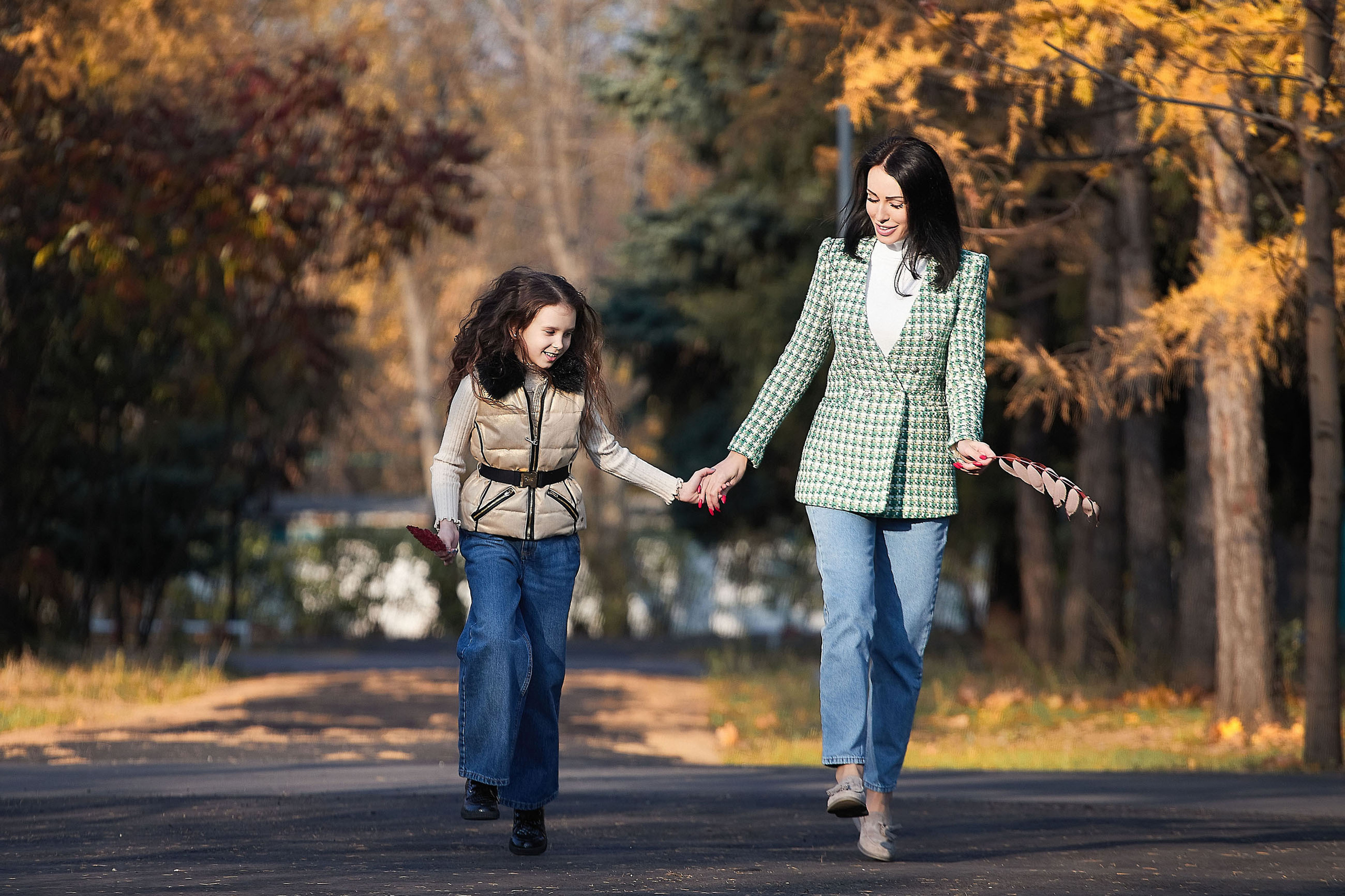Осенняя съемка с мамой и бабушкой. Фотограф Андрей Лёвкин