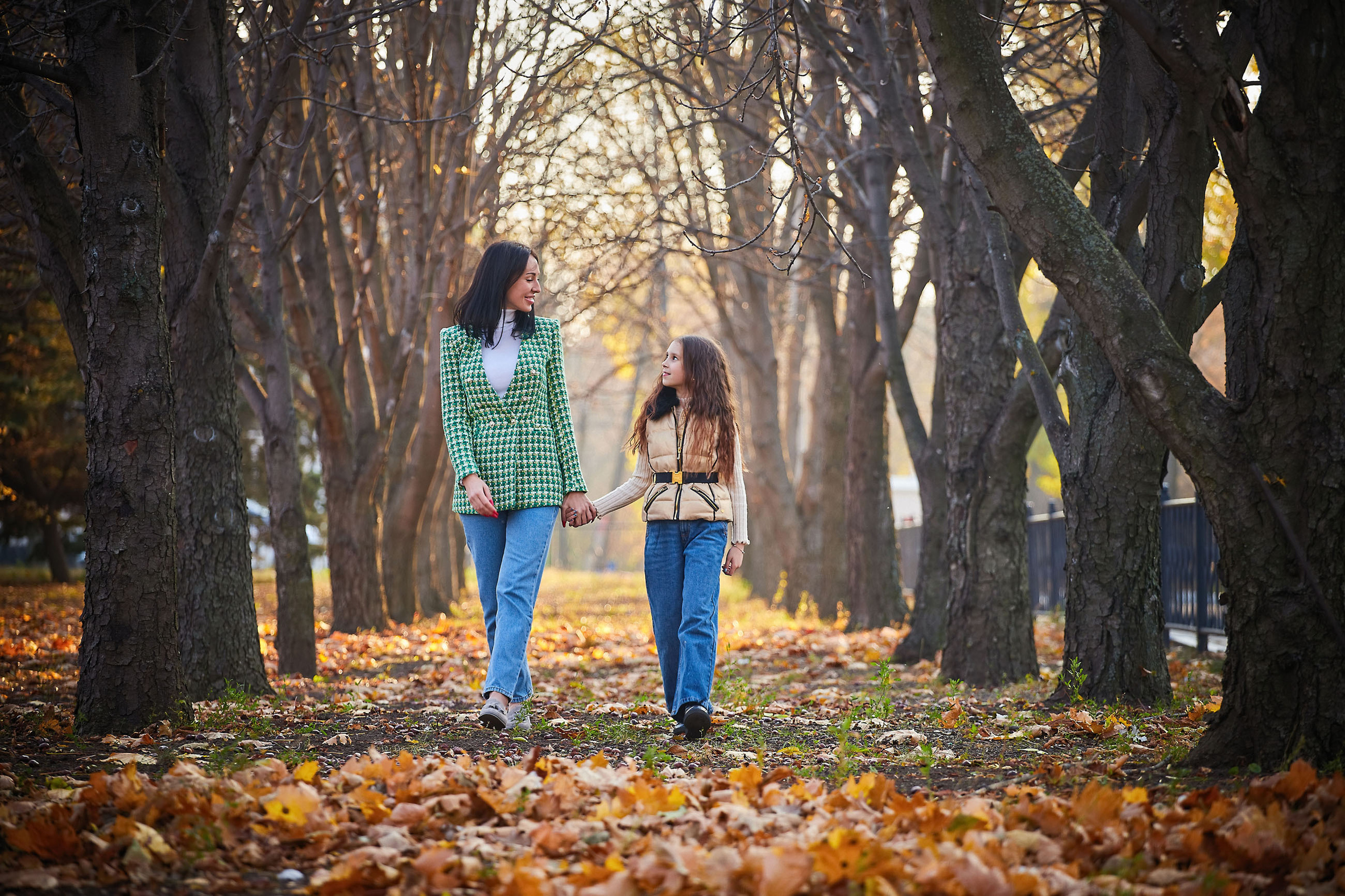 Осенняя съемка с мамой и бабушкой. Фотограф Андрей Лёвкин