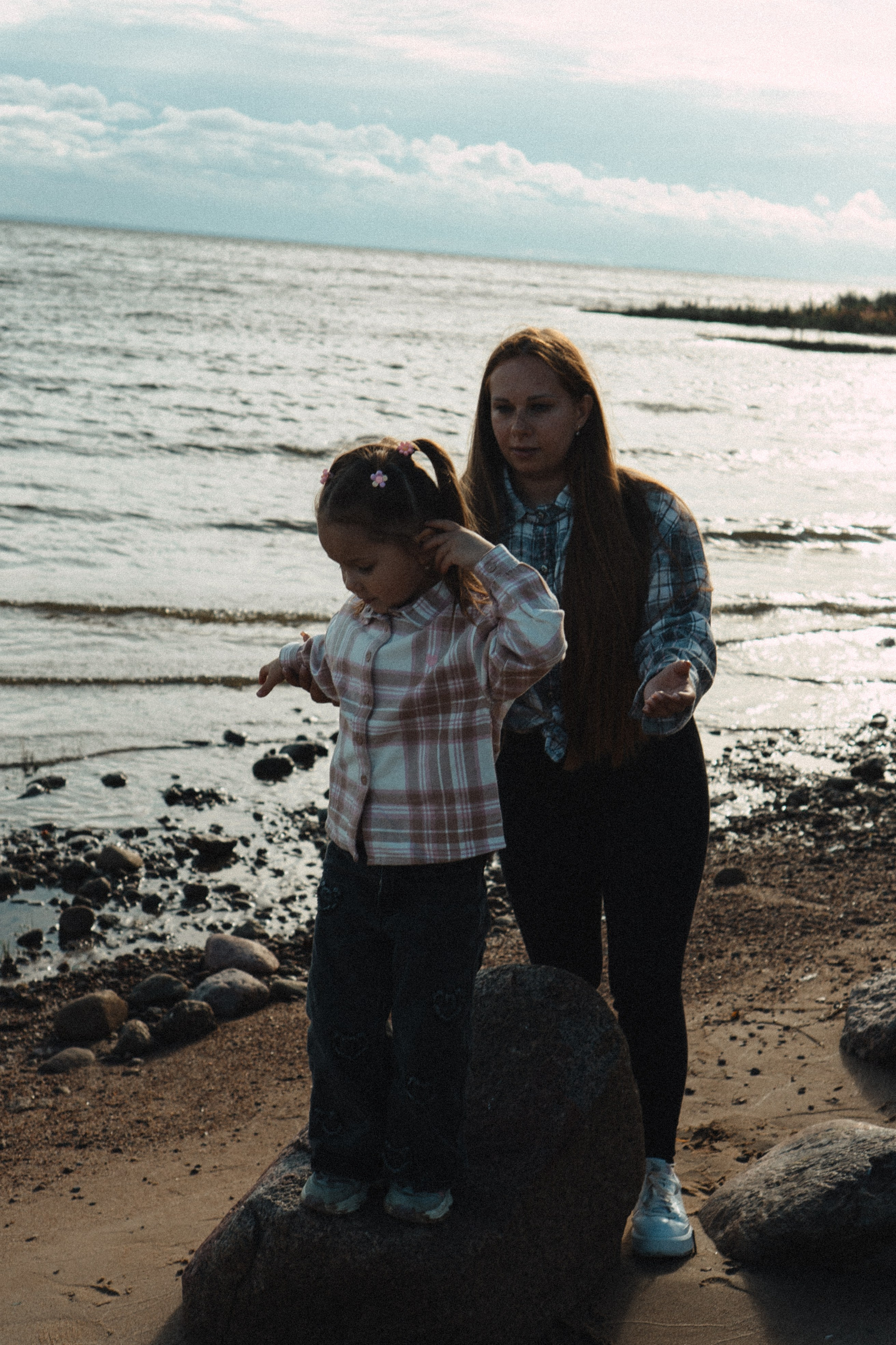 МАМА И ДОЧКА НА ФИНСКОМ ЗАЛИВЕ. Профессиональный фотограф, Санкт-Петербург — Виктория Богомолова