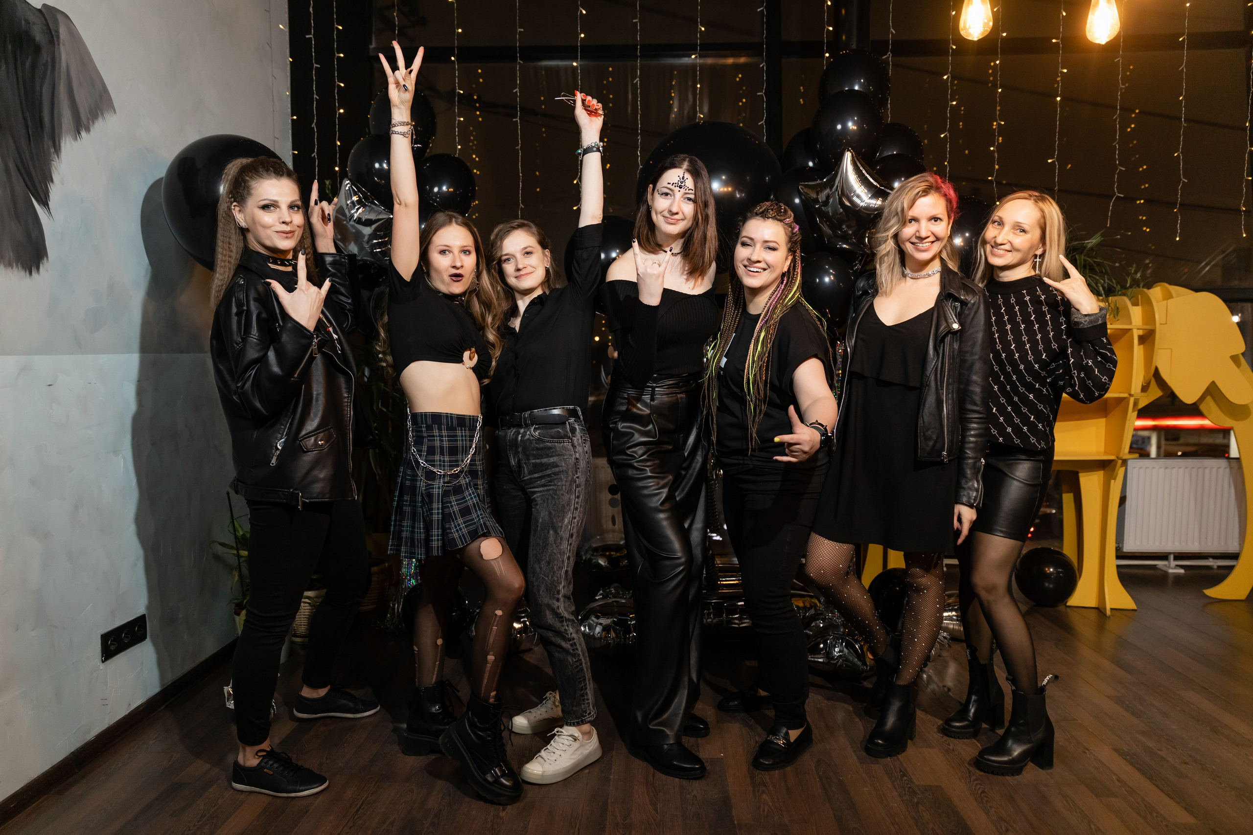 RDP НГ в стиле рок. Свадебный фотограф Москва