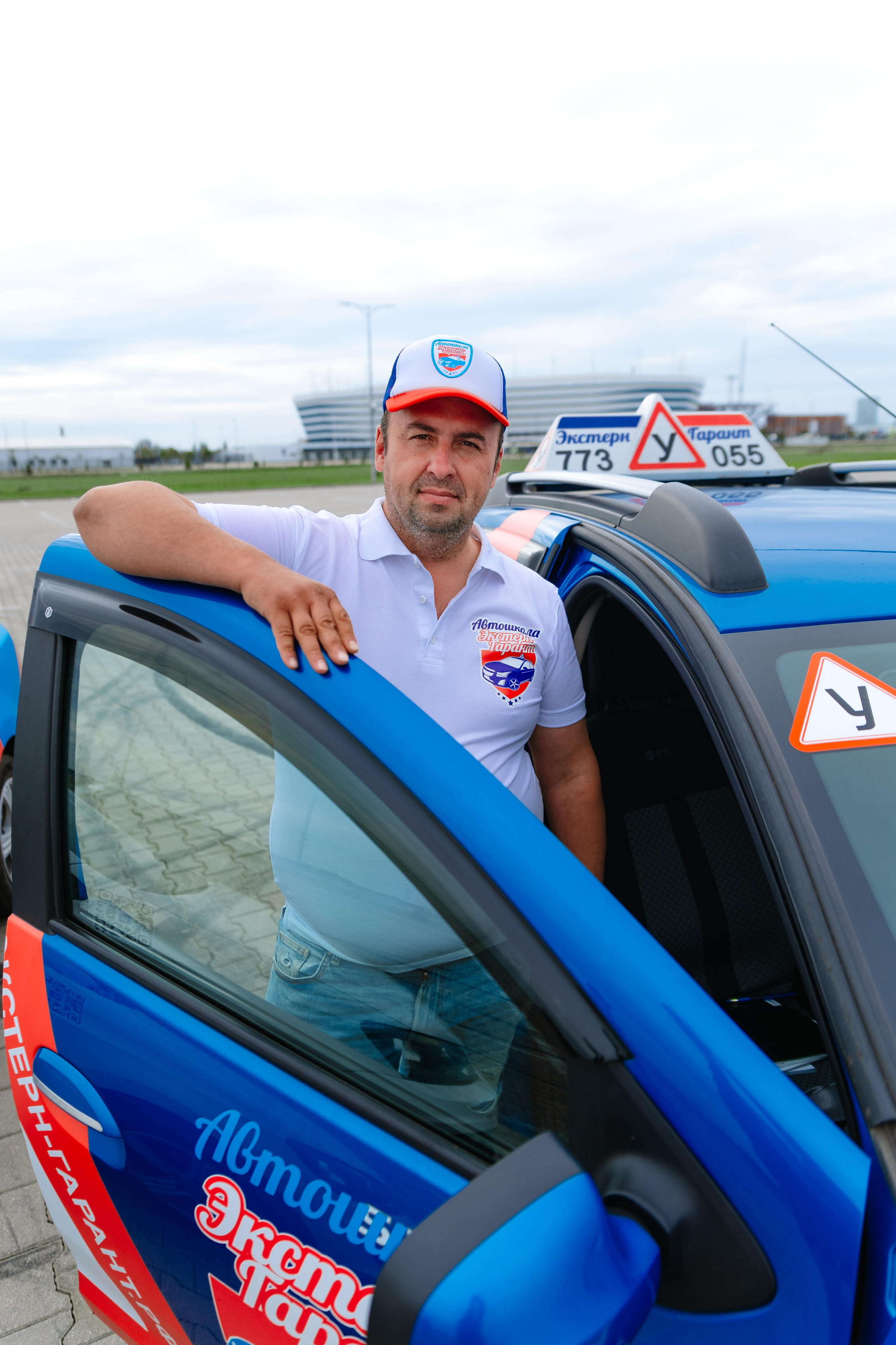 Extern-Garant Driving School. Content shooting. KRIS KRUPINNIKOVA