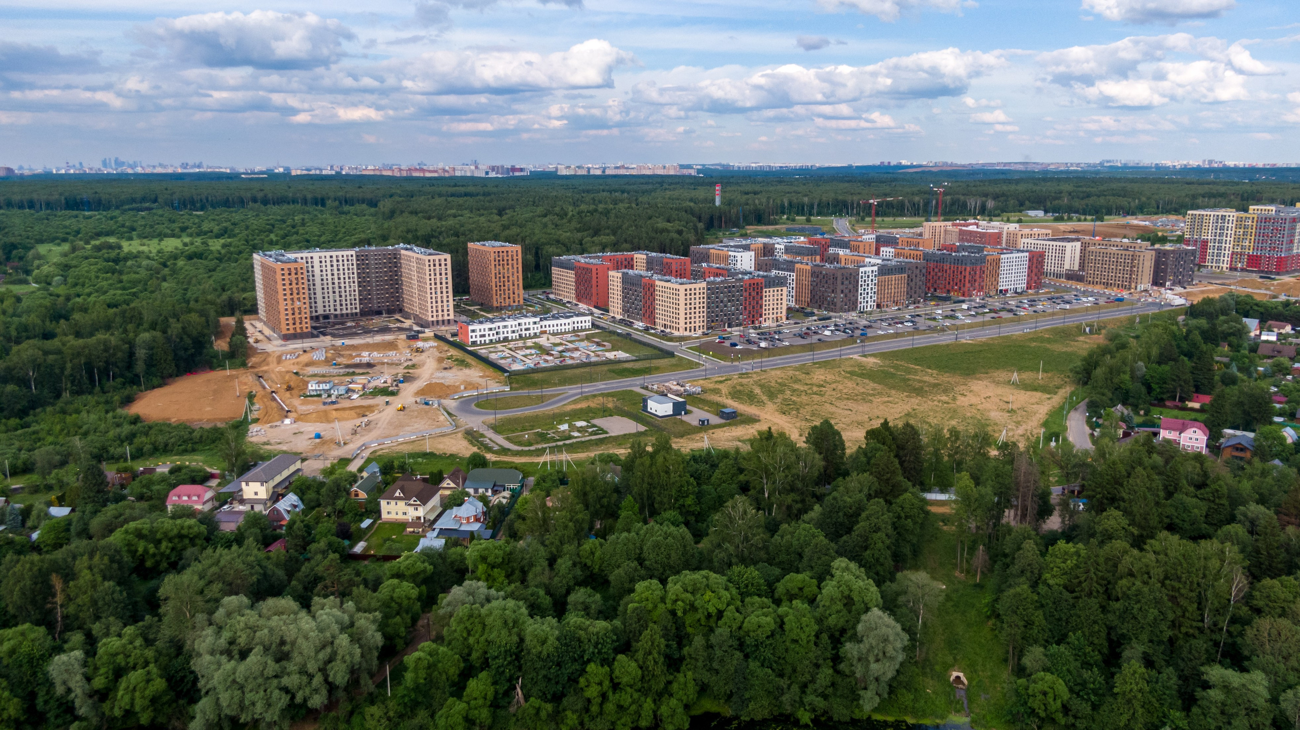 Aerial shoots in architecture. Professional photographer Alexey Nikitin in Moscow