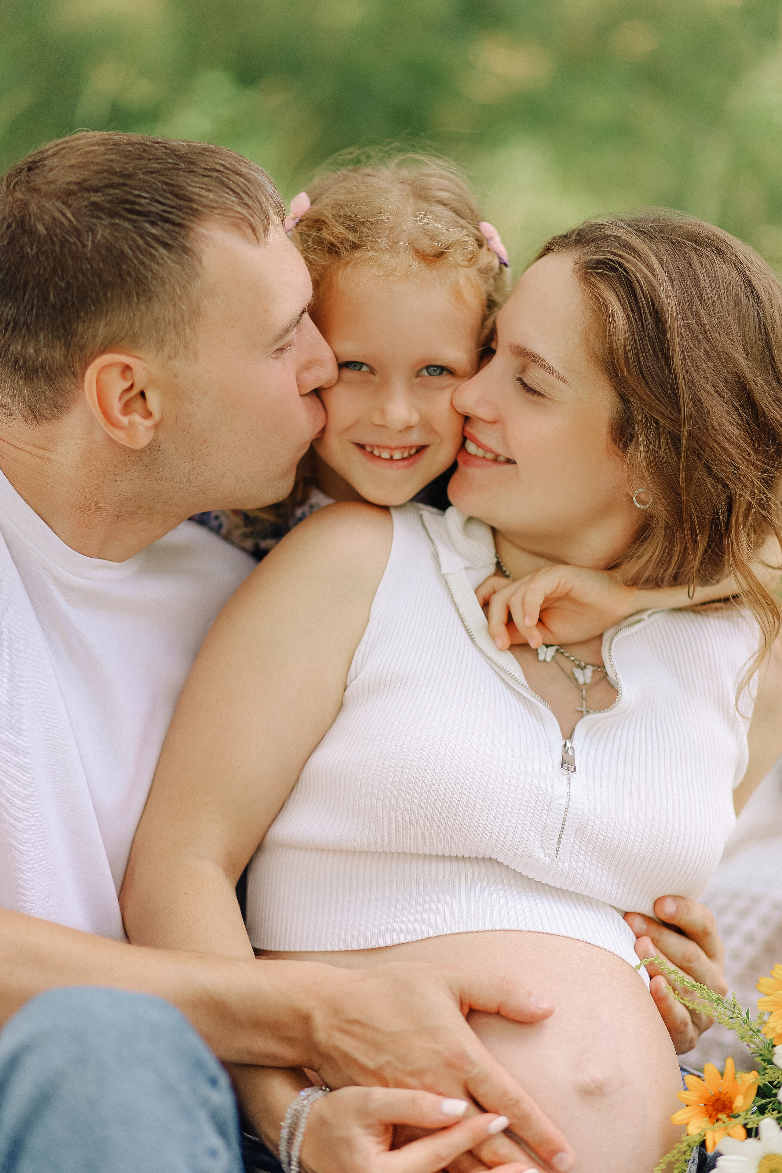 Кристина, Андрей и Вика. Семейный фотограф Юлия Тиева