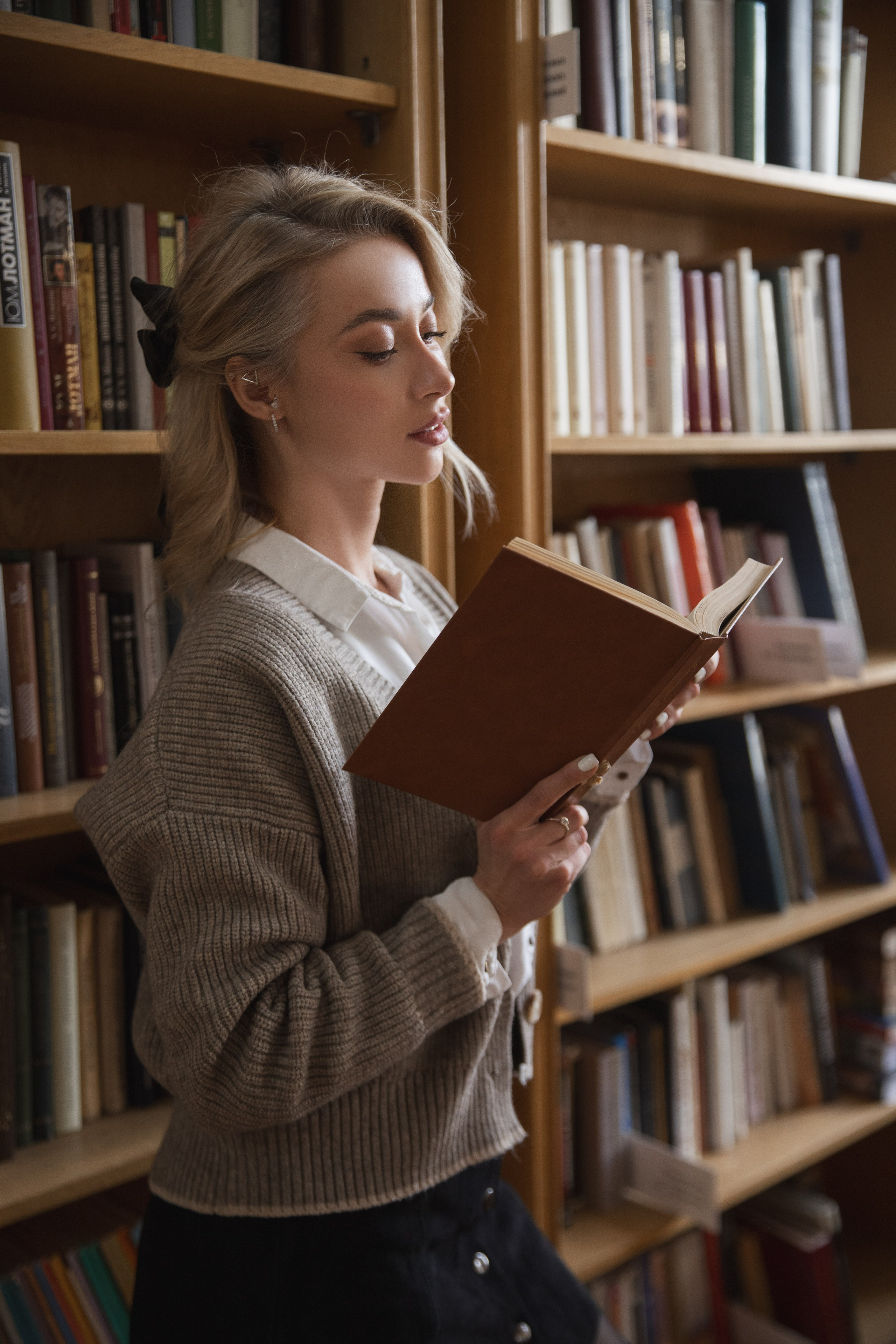 Библиотека. Свадебный и портретный фотограф в Москве Мария Кравченко