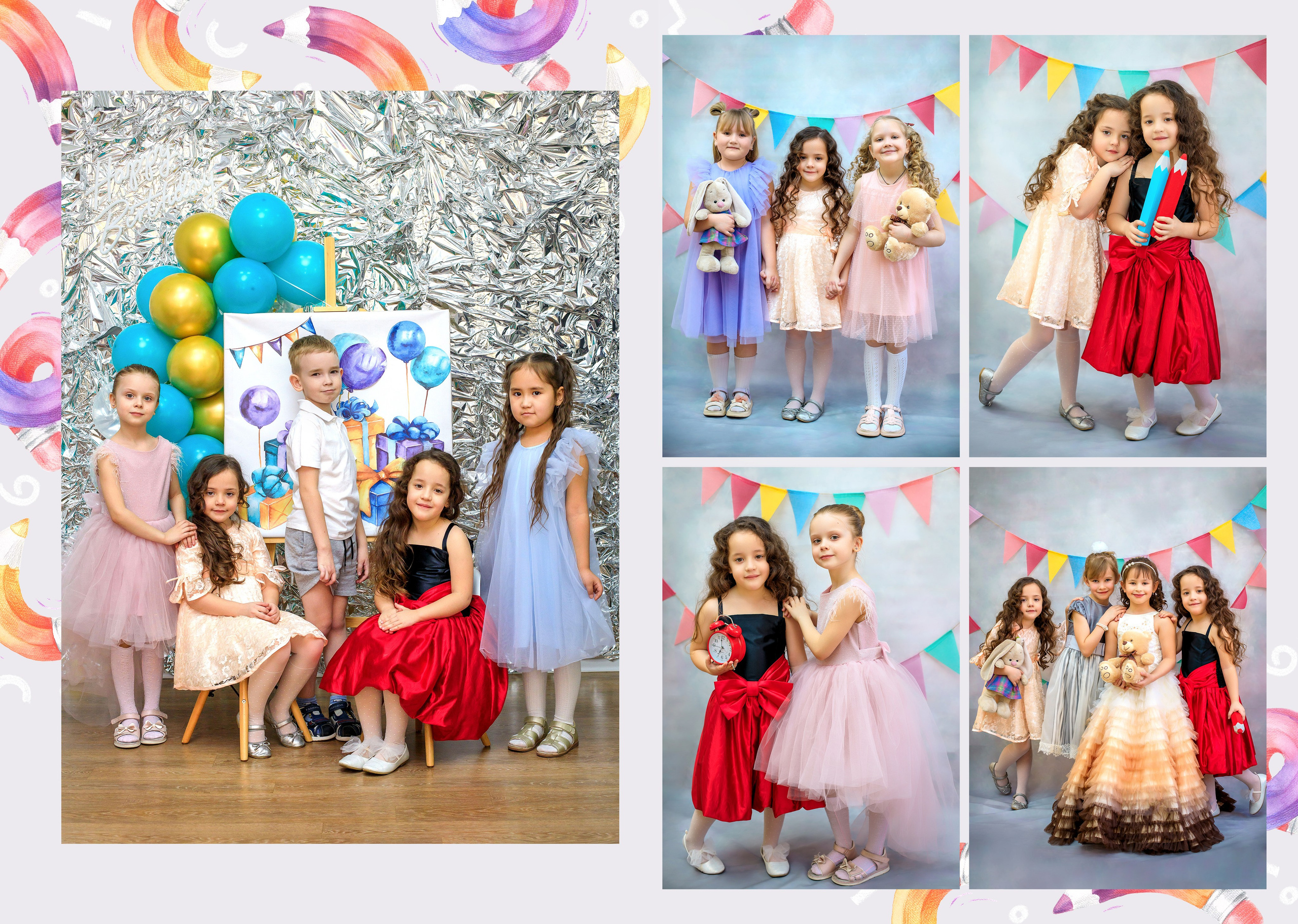 Альбомы для детского сада. Школьный фотограф ЛАРИСА МАТВЕЕНКО