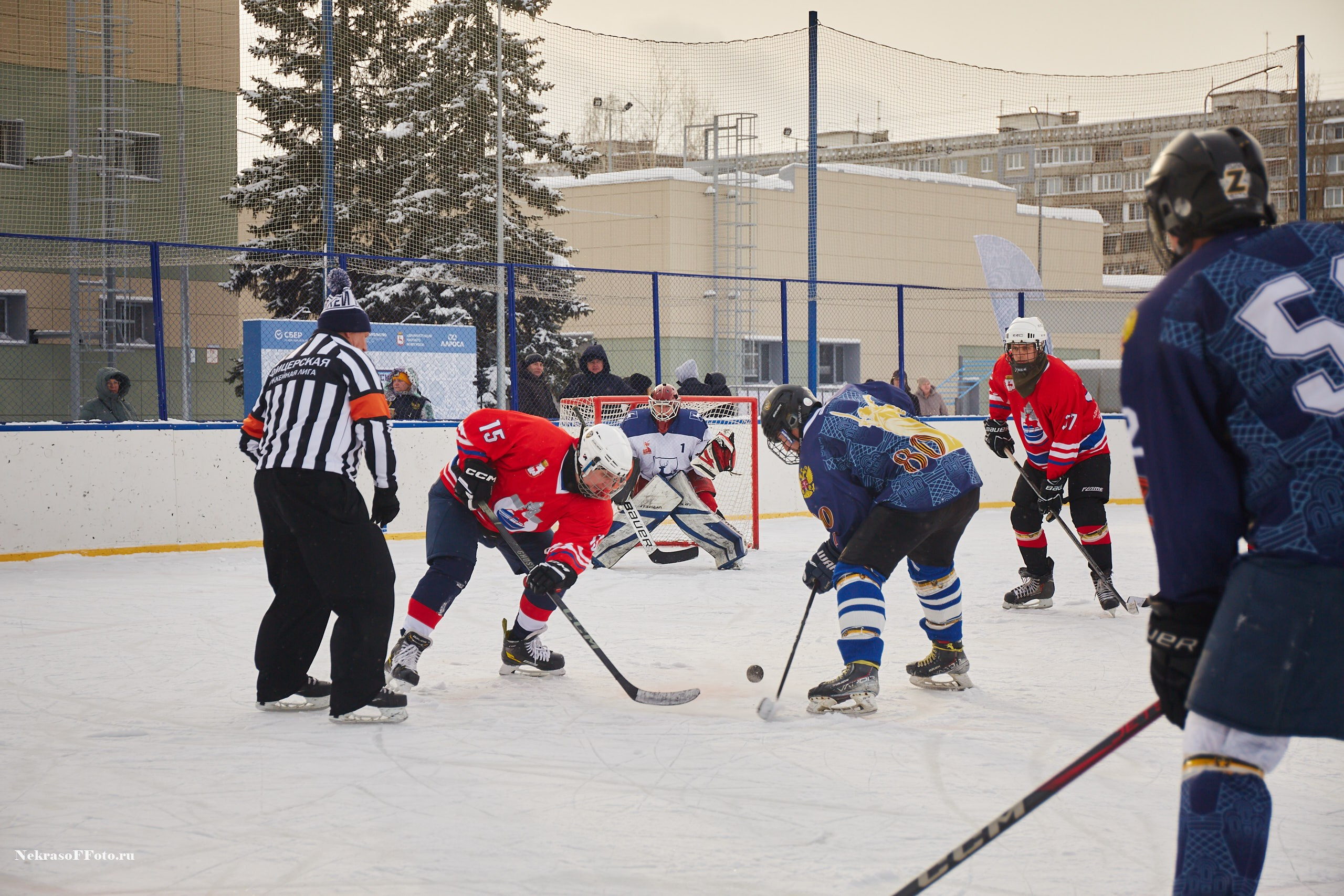 Турнир по хоккею «Русская классика» в рамках Офицерской хоккейной лиги. Спортивный фотограф Некрасов Денис
