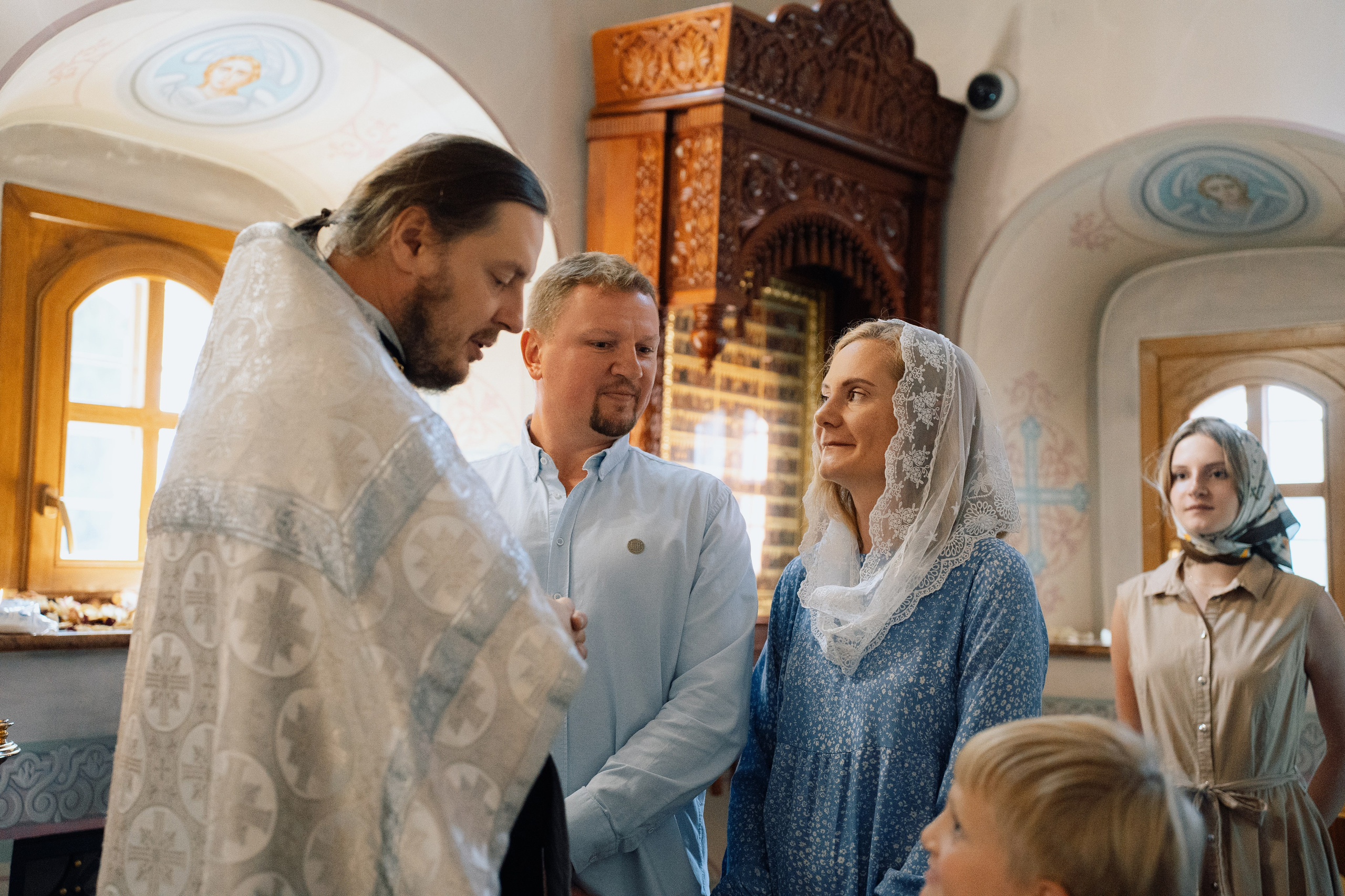 Крещение Марка. Фотограф Казакова Анастасия