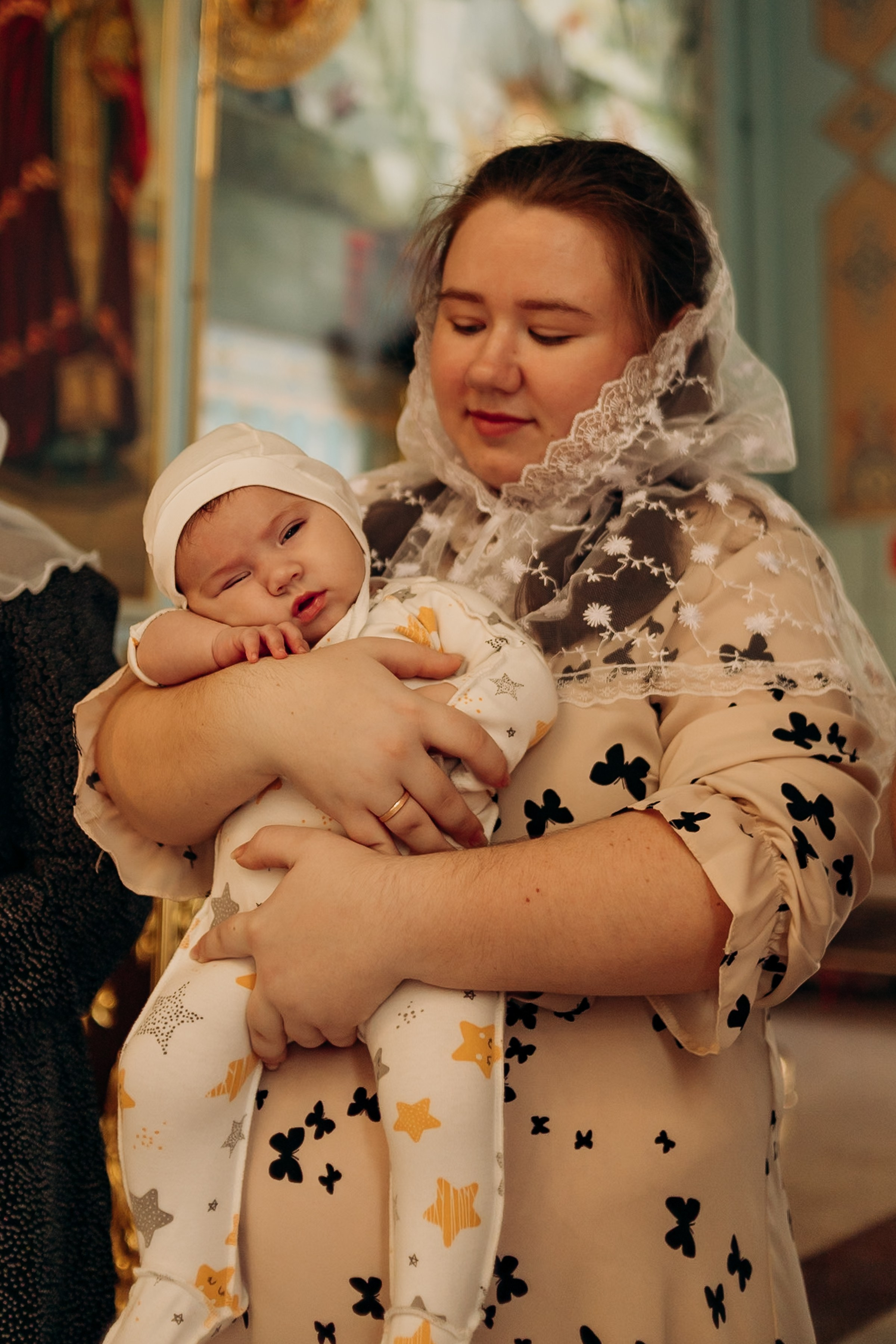 Крещение Эмилии. Семейный фотограф в Волгодонске Краченцева Анна