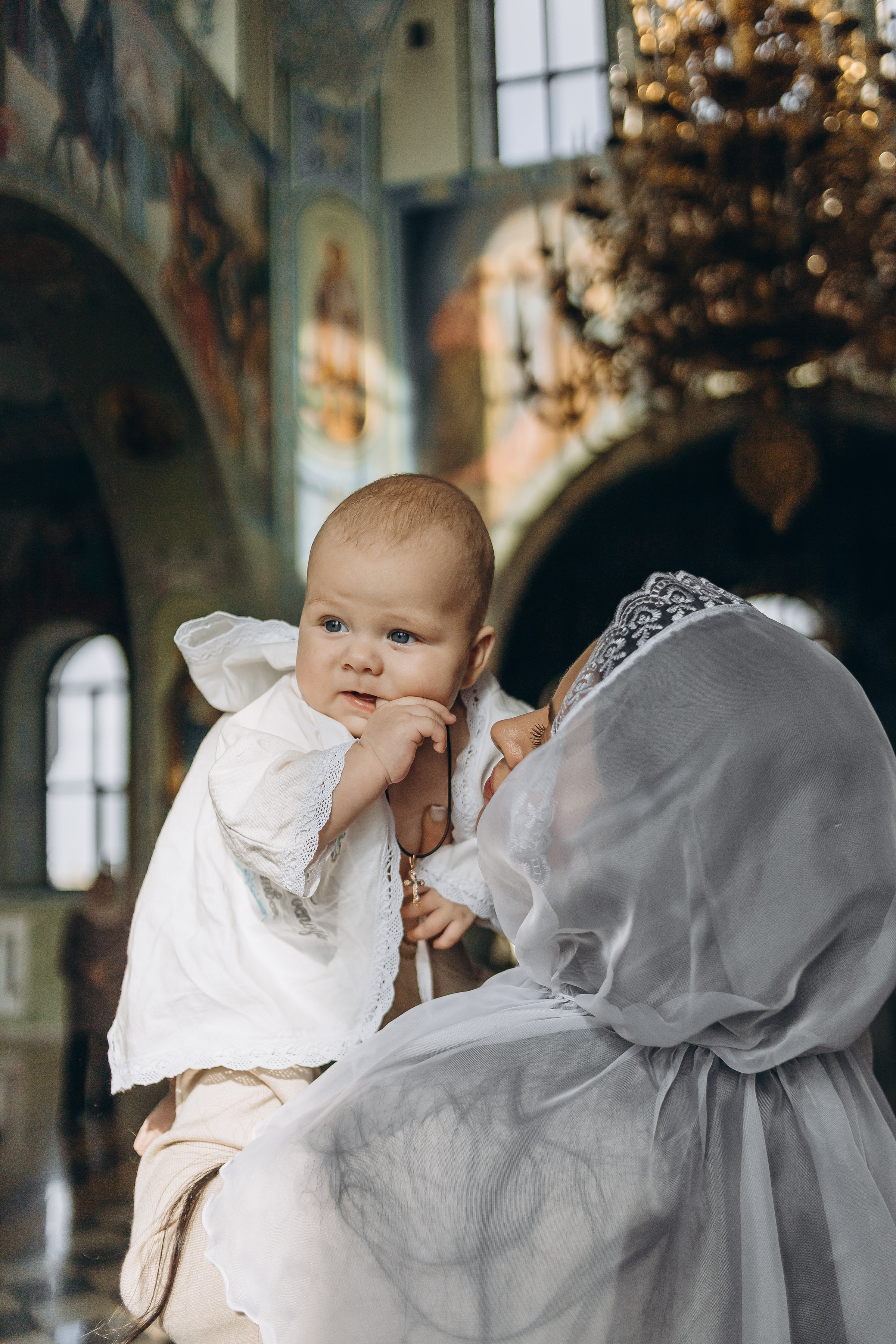 Крещение Матвея. Семейный фотограф в Волгодонске Краченцева Анна