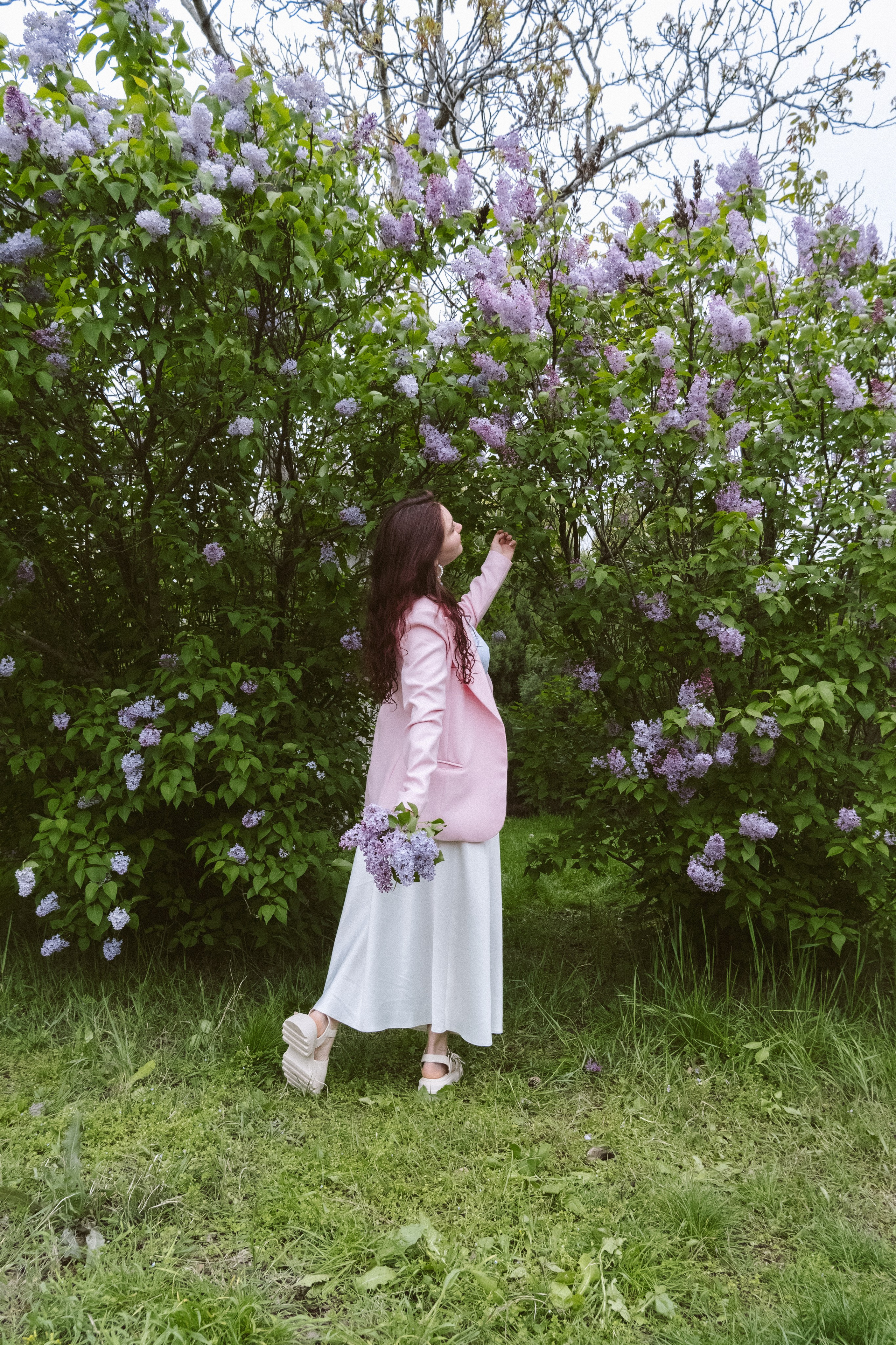 Фото-прогулка в цветущей сирени. Я Света, портретный и семейный фотограф в г. Анапа