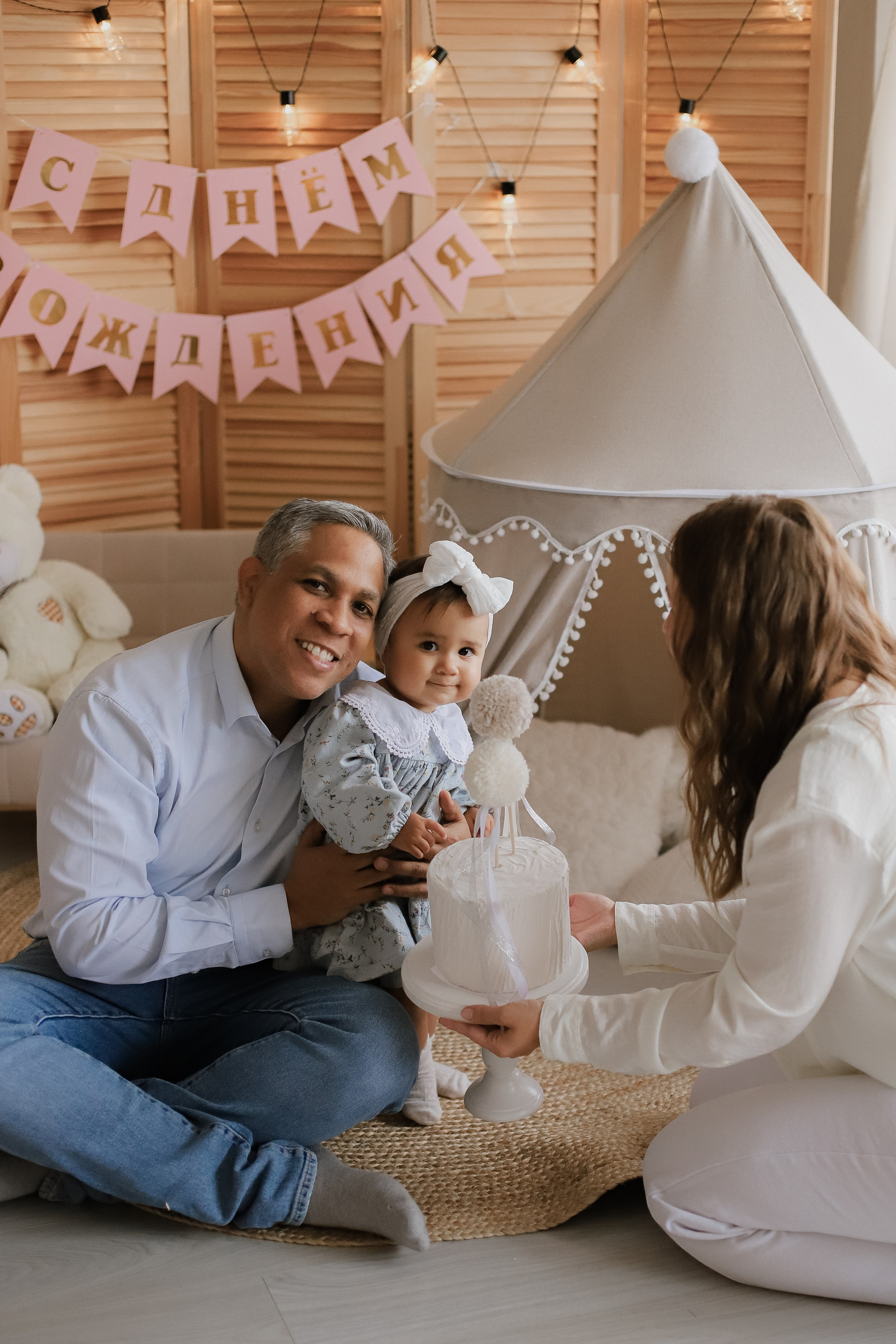 Годик Амелии. Свадебный, семейный и детский фотограф в Люберцах Зайцева Анастасия