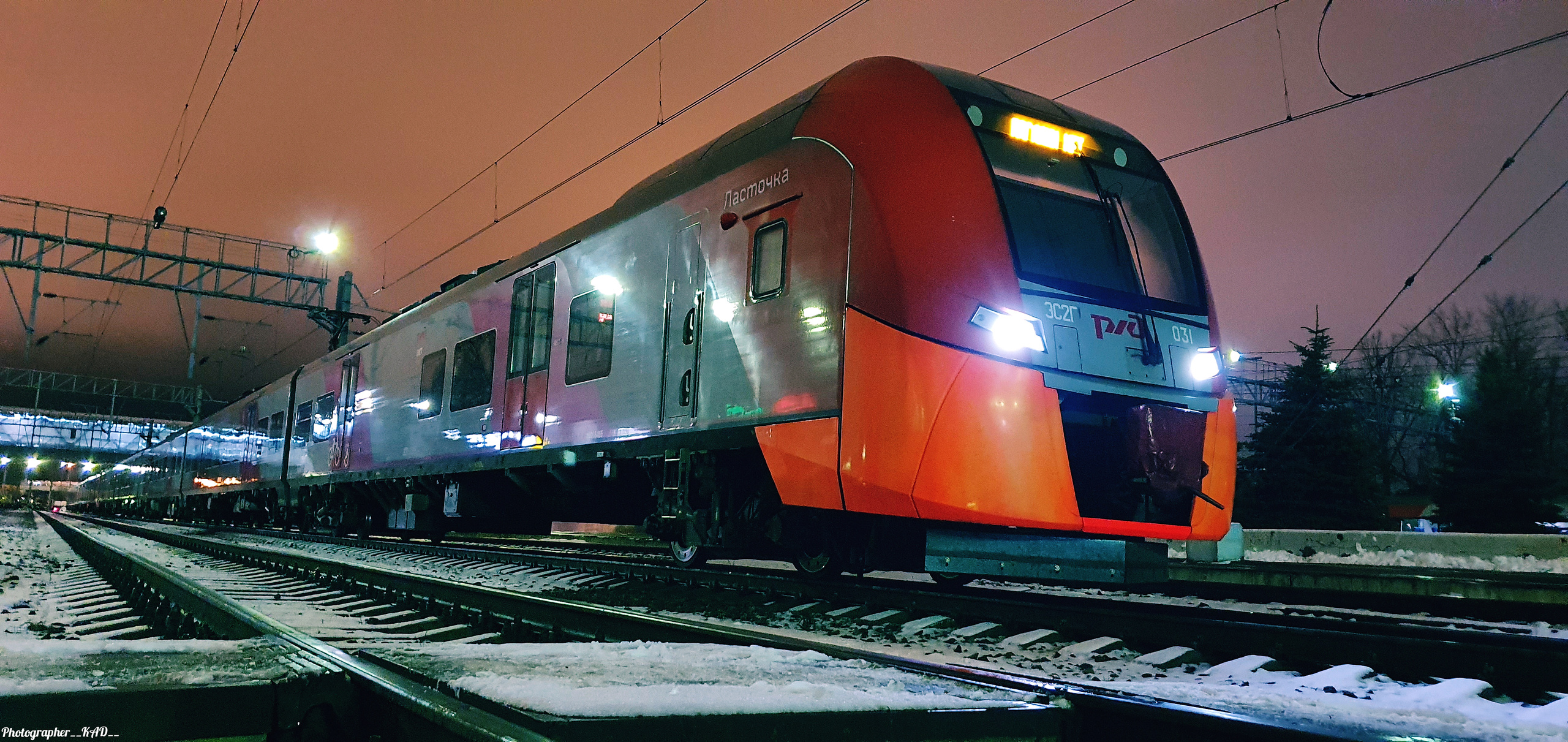 Железная дорога. Photographer K.A.D