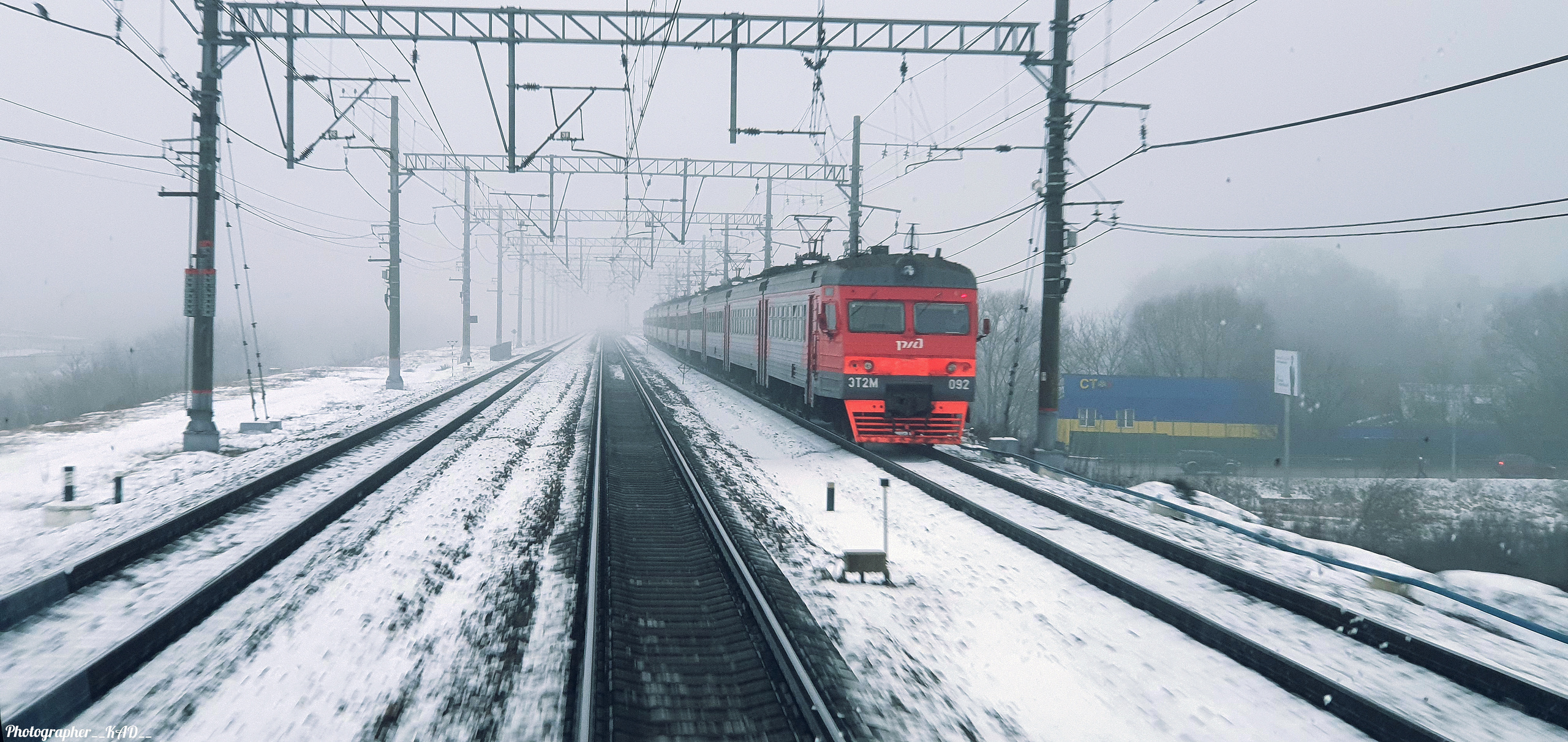 Железная дорога. Photographer K.A.D