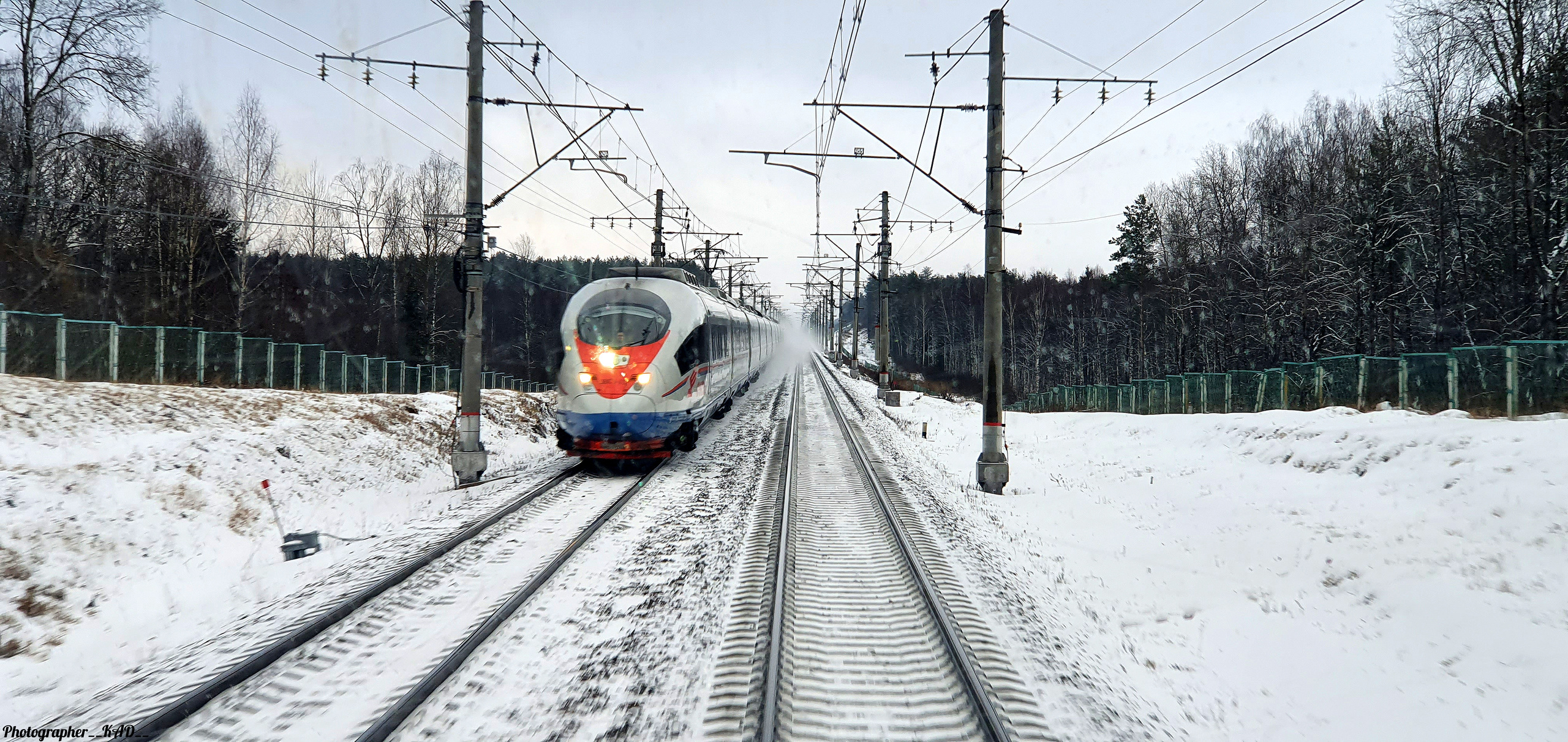 Железная дорога. Photographer K.A.D