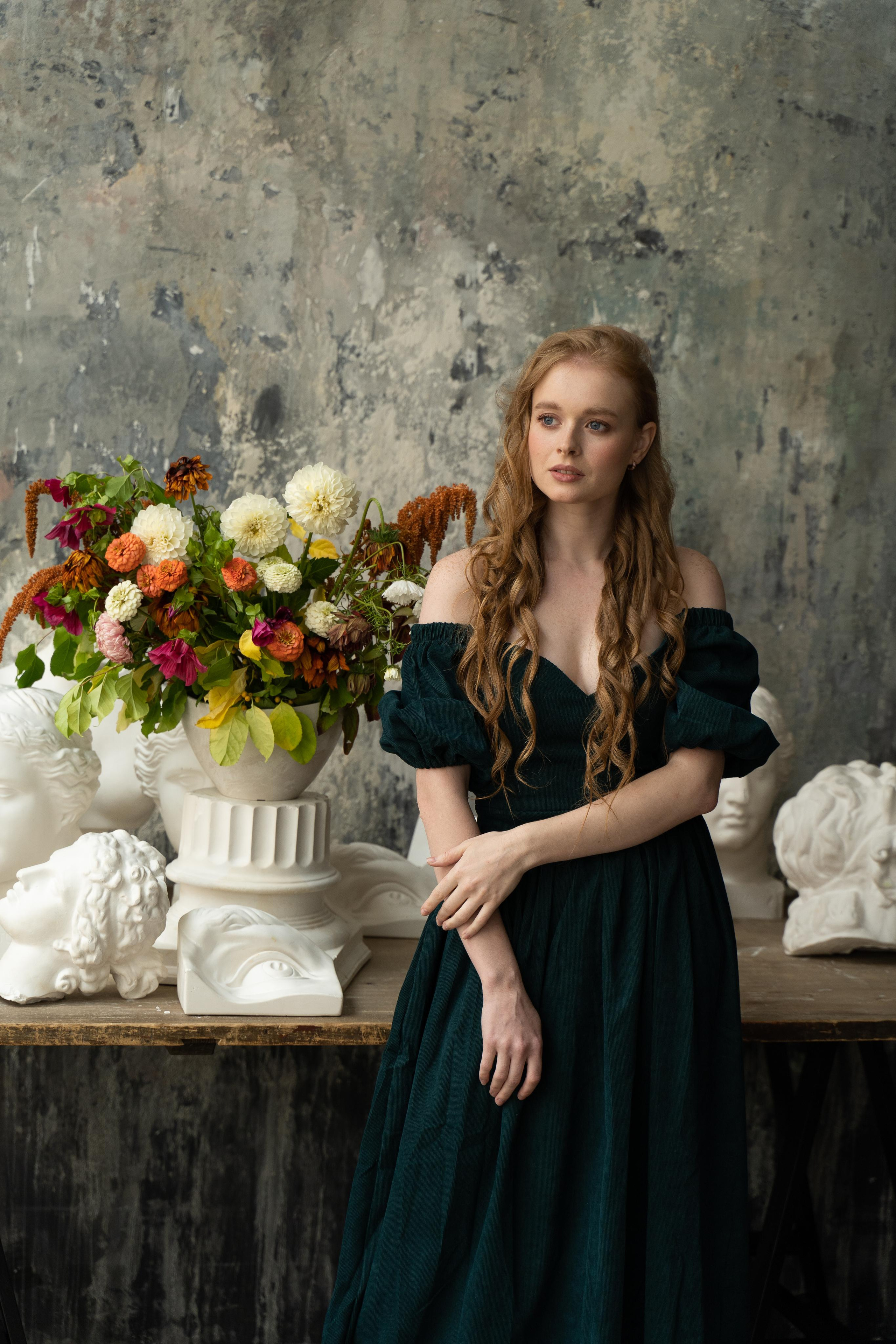 Студийная съемка;  женский портрет; индивидуальная съемка; 