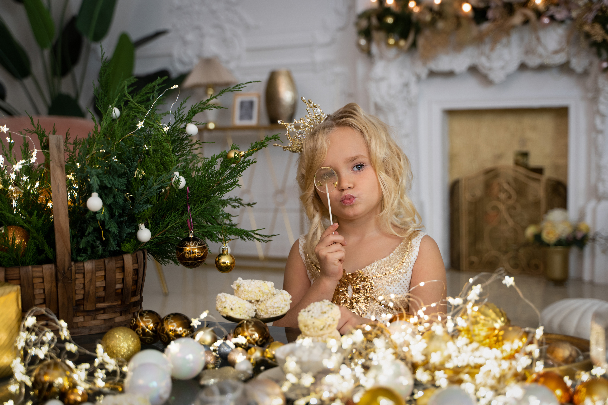 Новогодняя детская. Фотограф Москва Татьяна Кузнецова