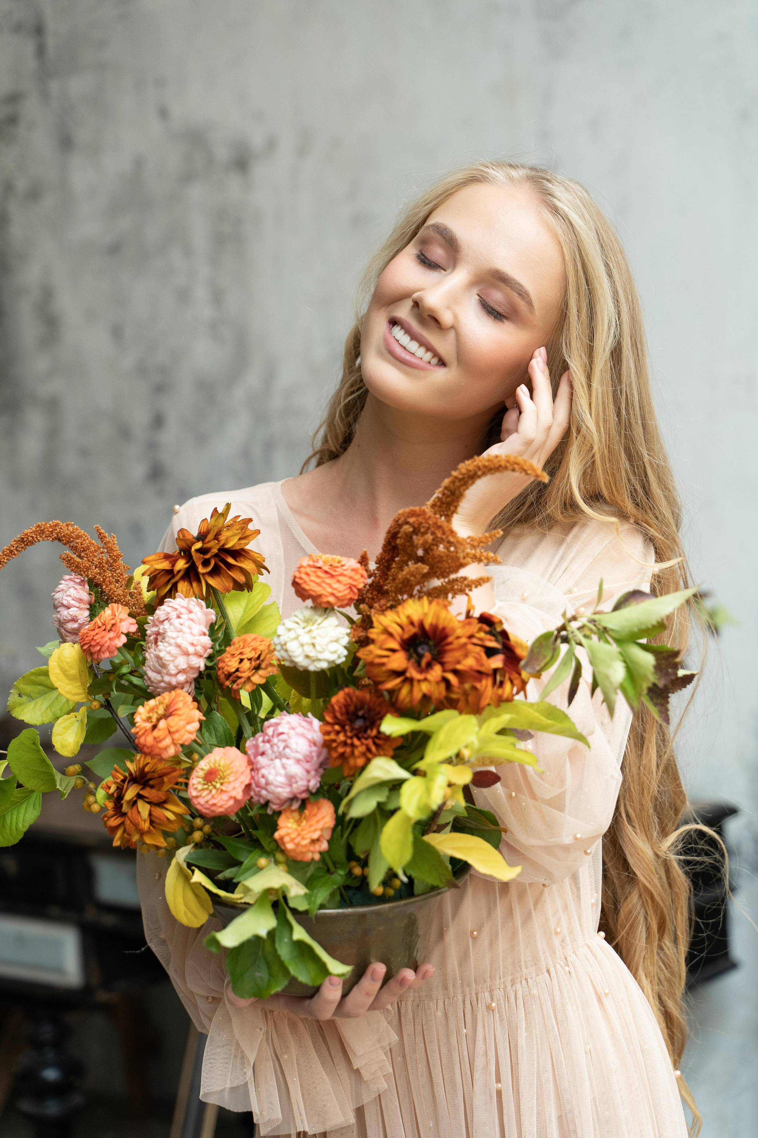 Студийная съемка;  женский портрет; индивидуальная съемка; 