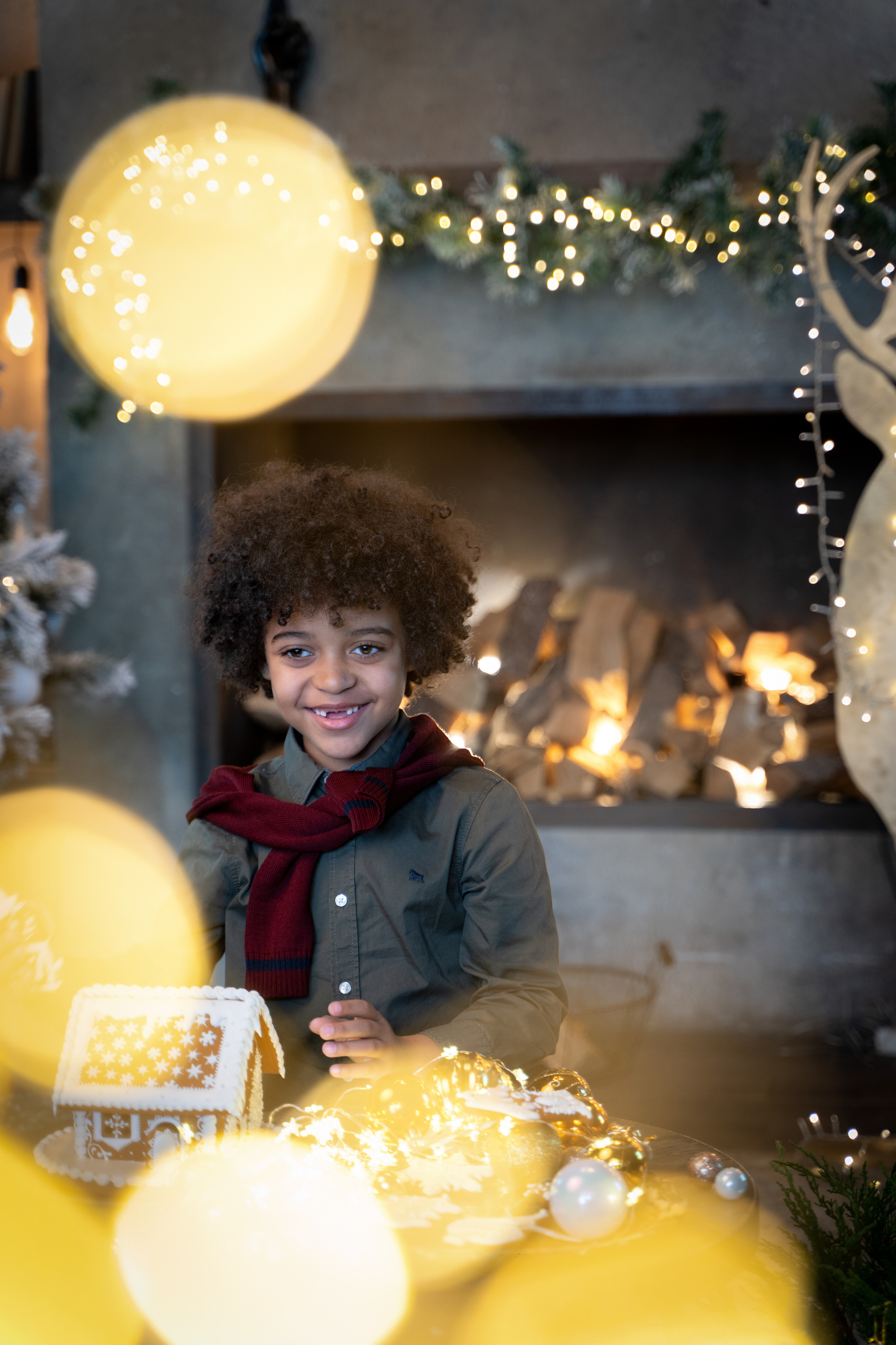 Новогодняя детская. Фотограф Москва Татьяна Кузнецова