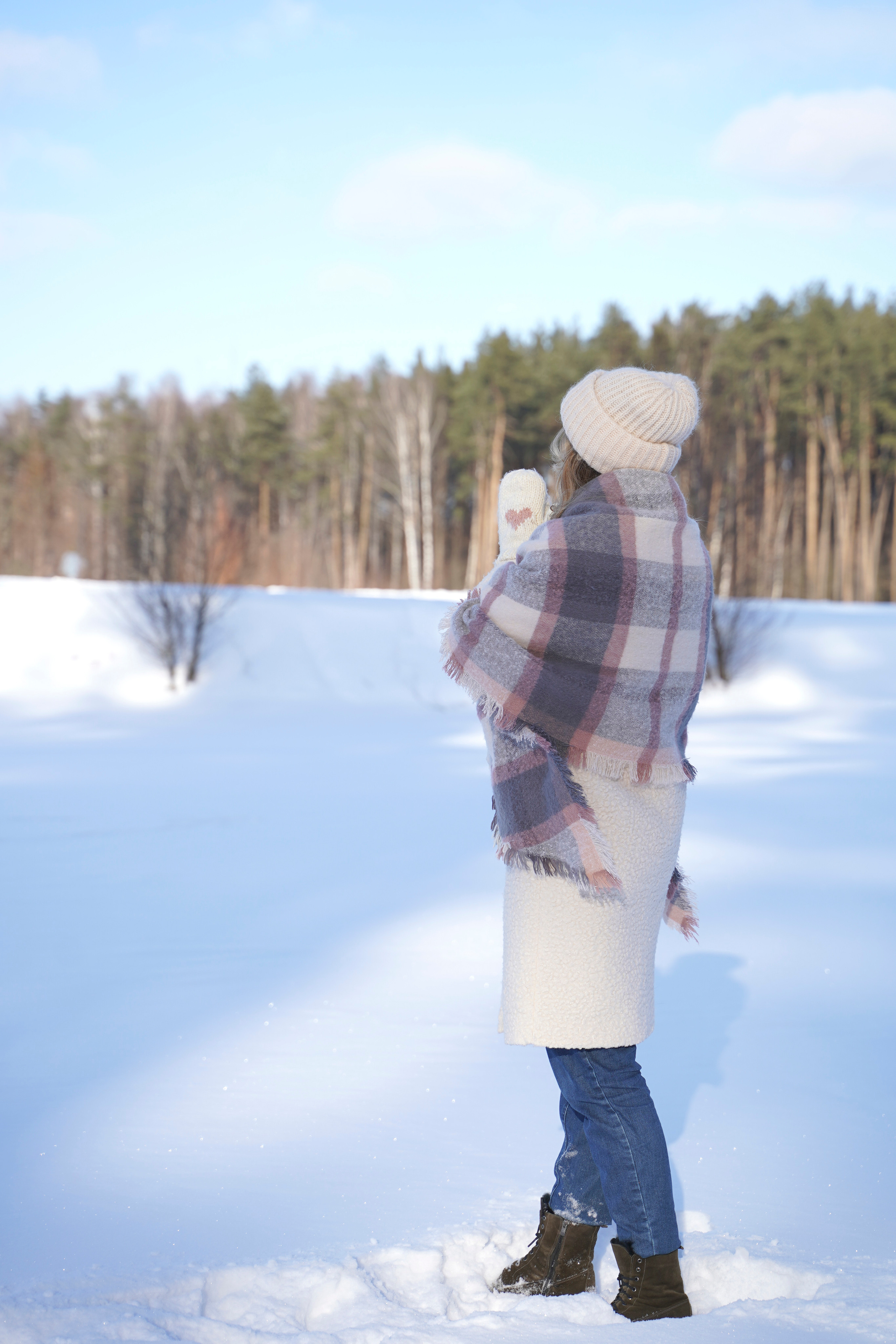 Зимняя фотосессия Зимняя прогулка Индивидуальная зимняя съемка 