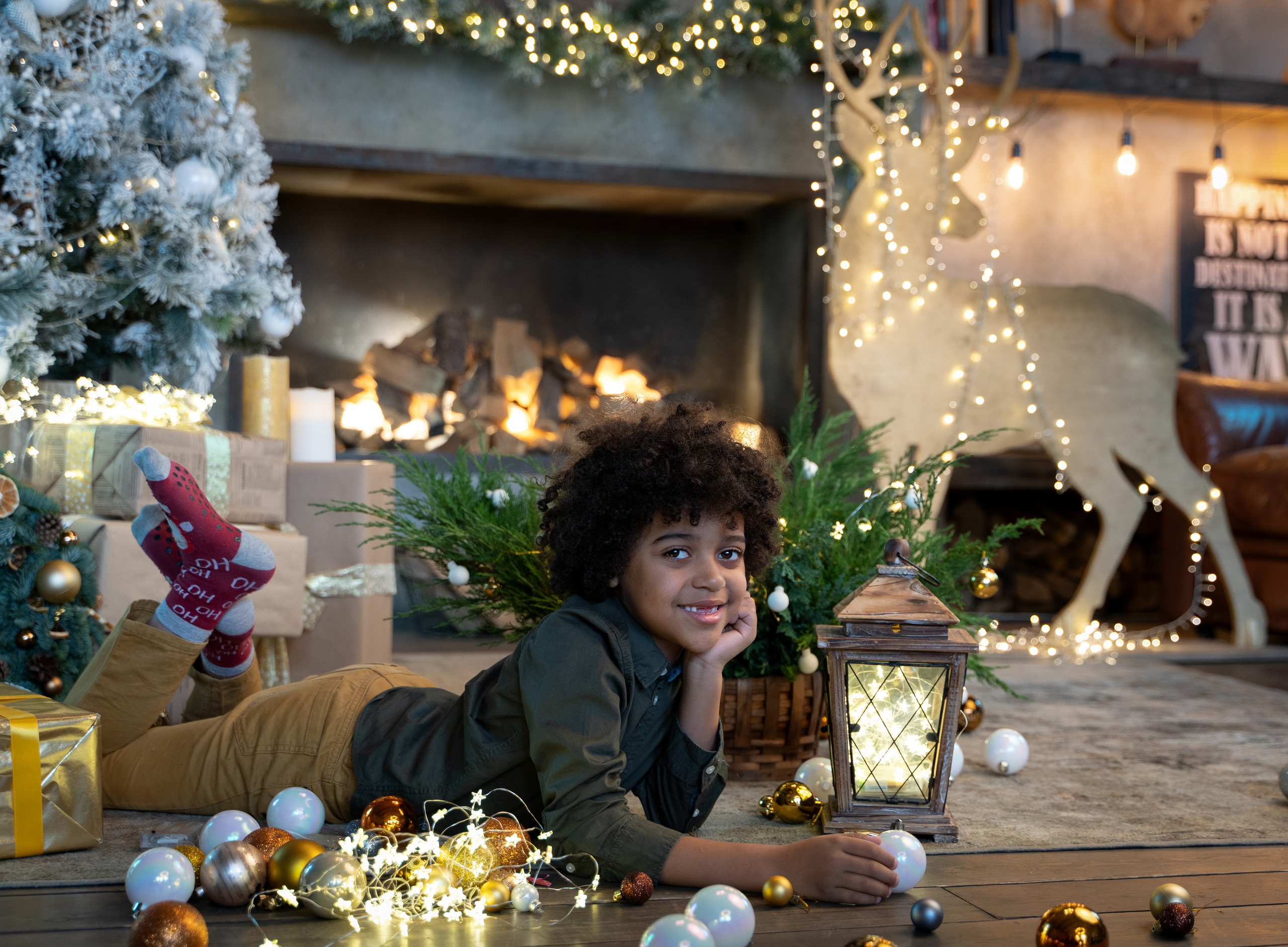 Новогодняя детская. Фотограф Москва Татьяна Кузнецова