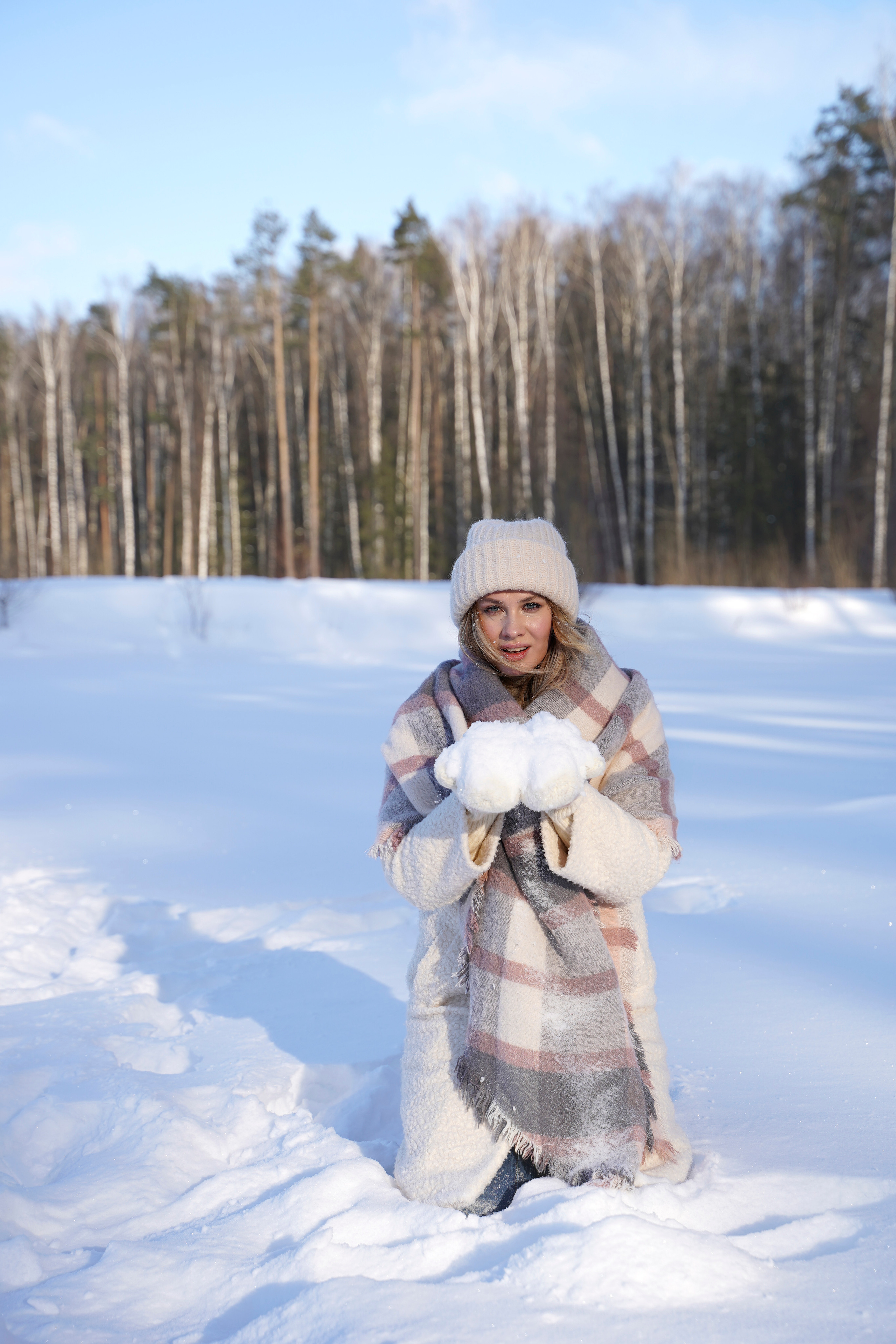 Зимняя фотосессия Зимняя прогулка Индивидуальная зимняя съемка 