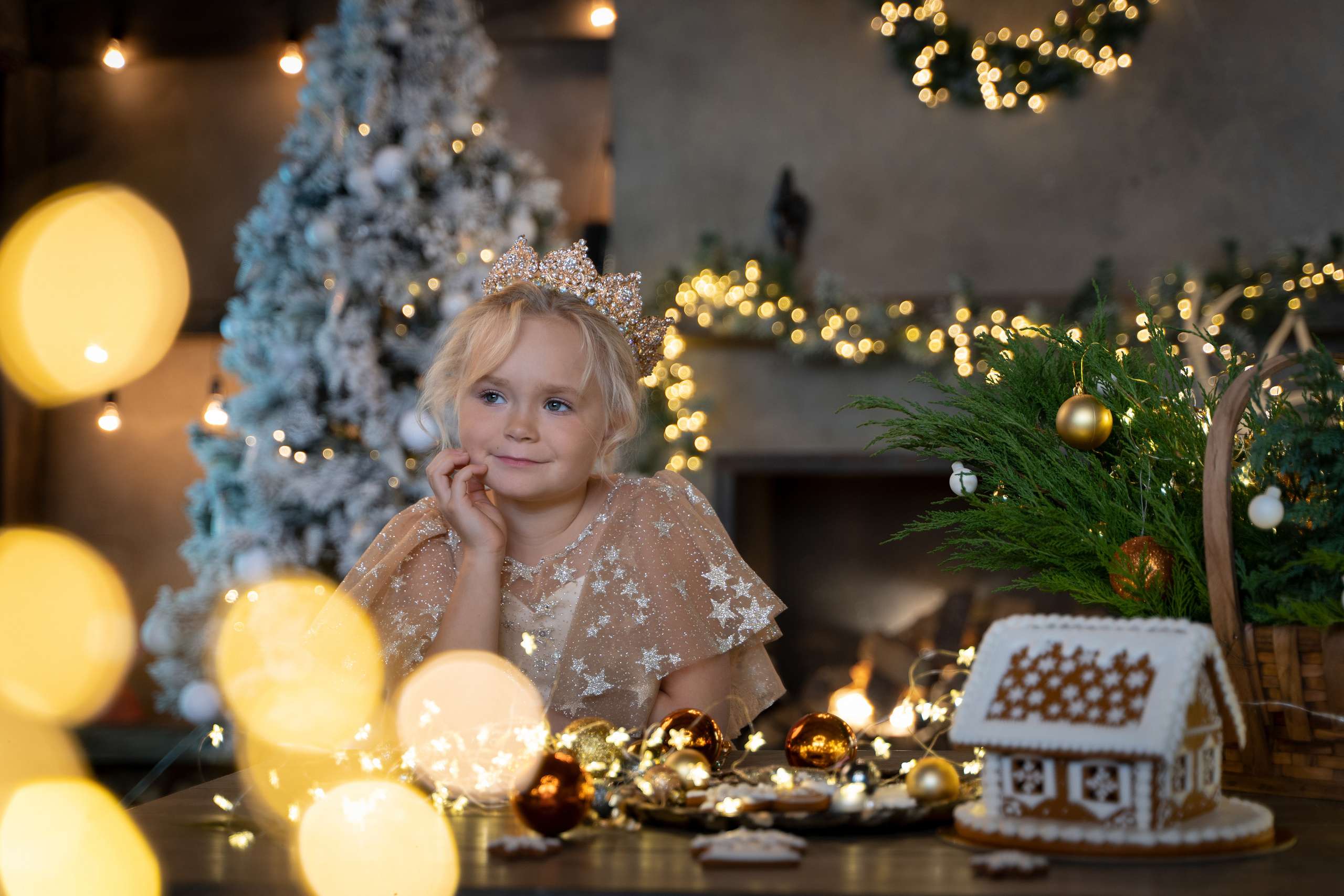 Новогодняя детская. Фотограф Москва Татьяна Кузнецова