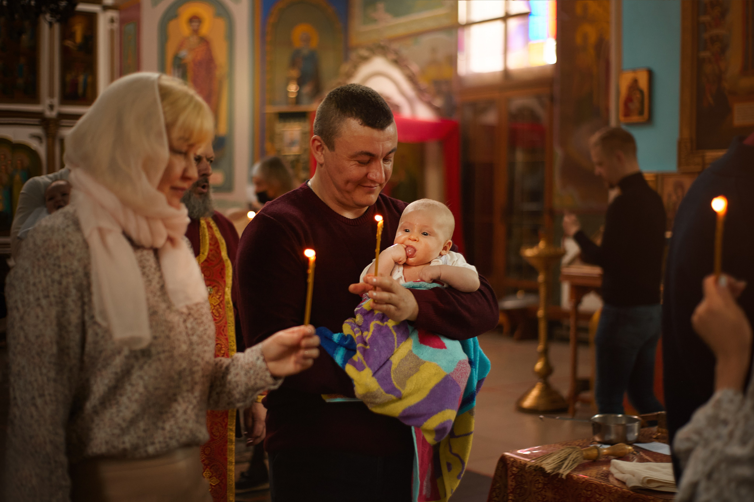 Крещение. Фотограф анималист в Москве Майорова Евгения