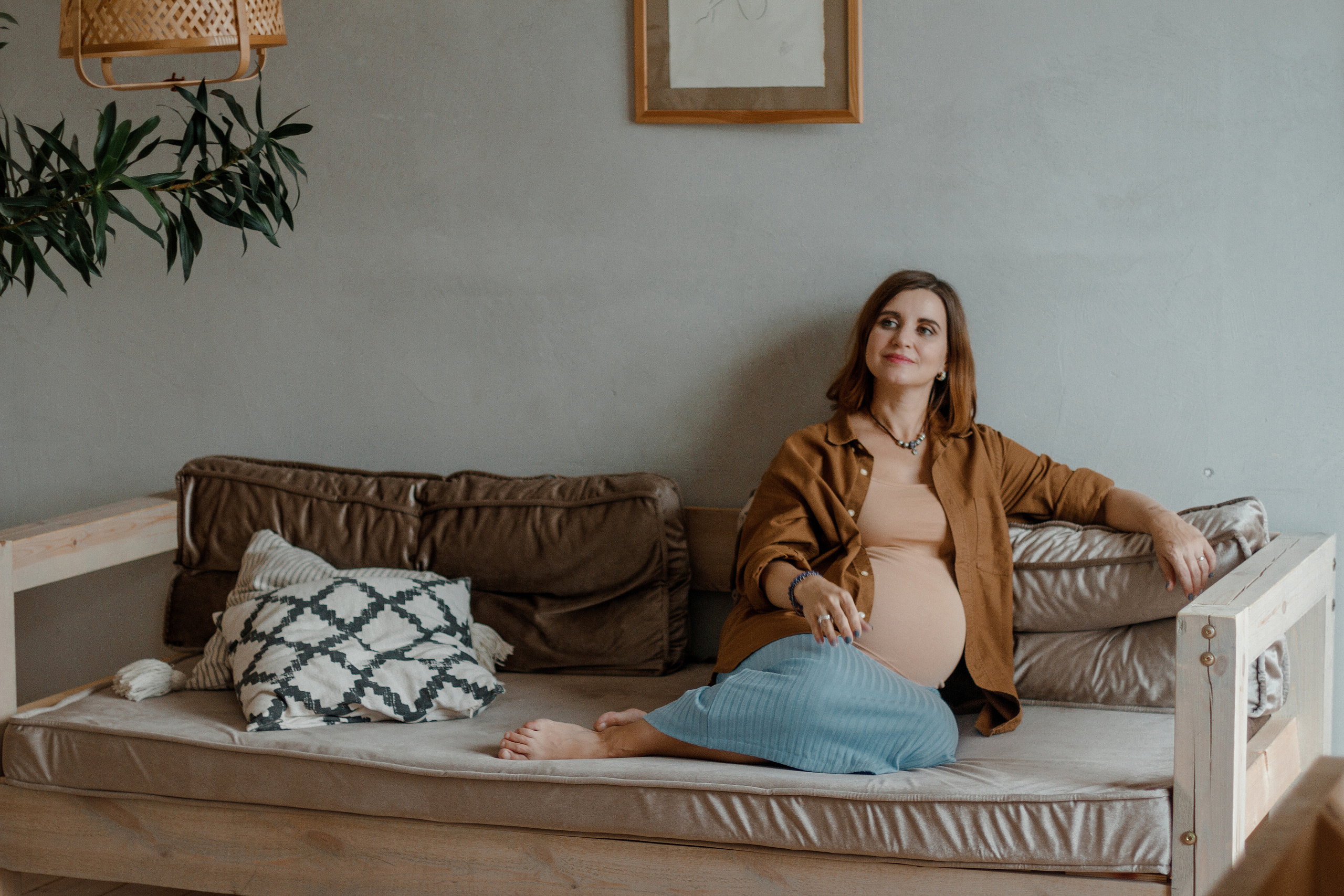 Семейная фотосессия дом. Свадебный и семейный фотограф Ибрагимова Мария из Екатеринбурга