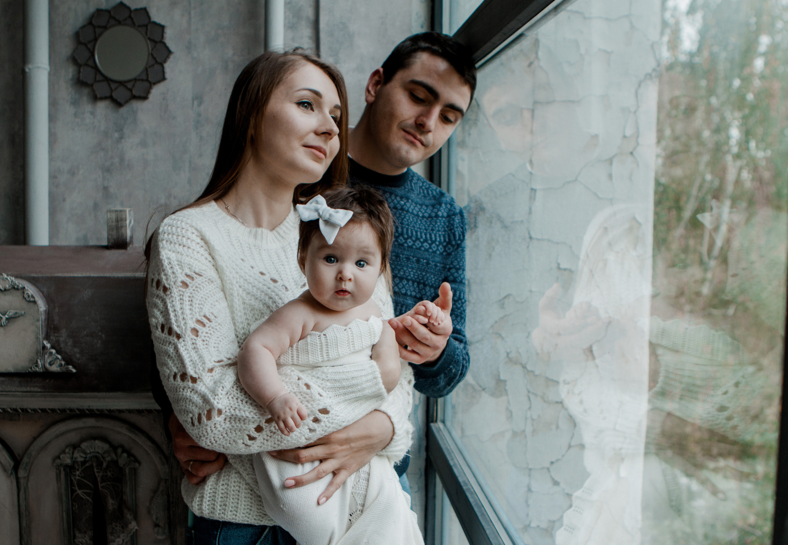 Семейная фотосессия Ксюша Сережа и Мирослава. Свадебный и семейный фотограф Ибрагимова Мария из Екатеринбурга