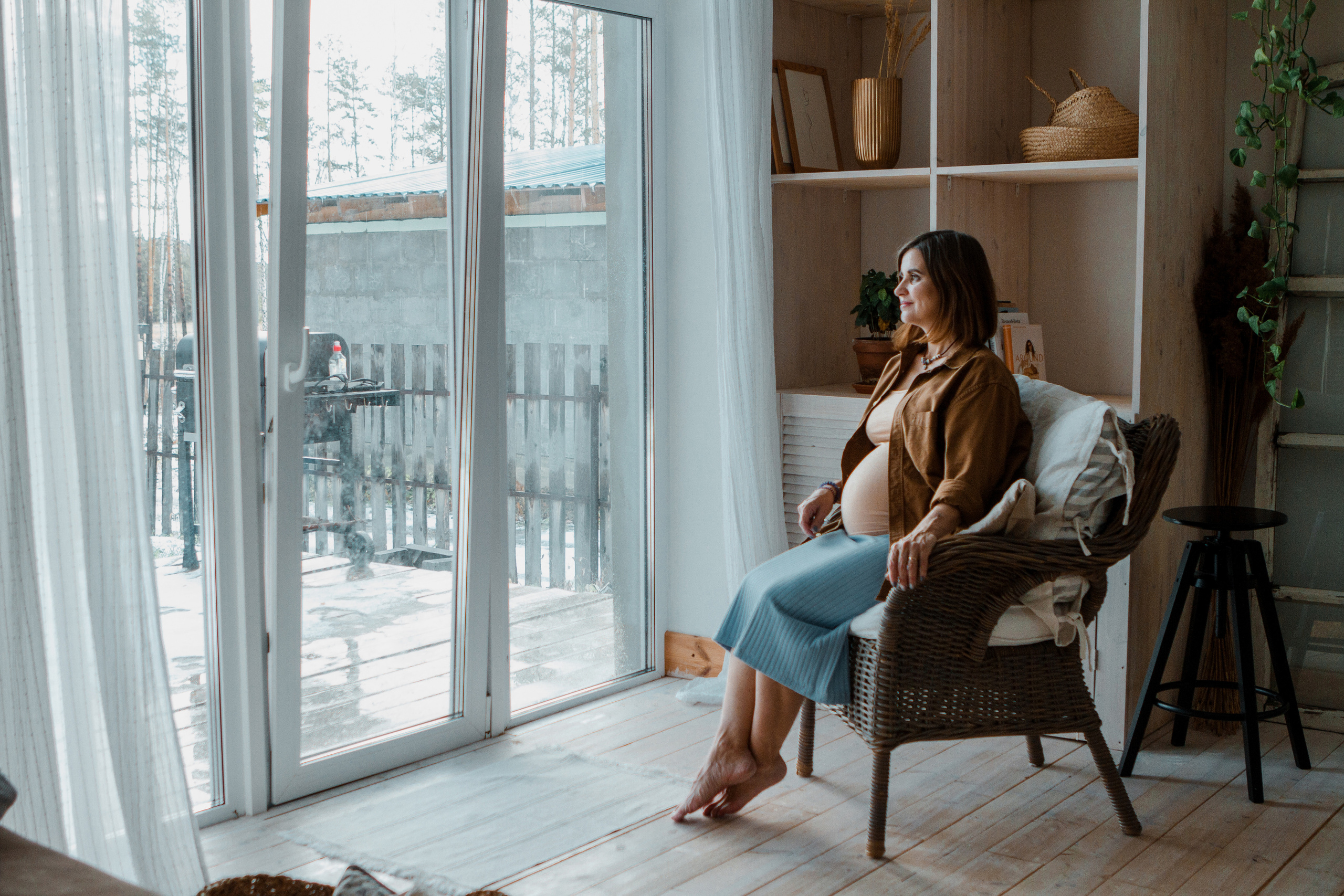 Семейная фотосессия дом. Свадебный и семейный фотограф Ибрагимова Мария из Екатеринбурга