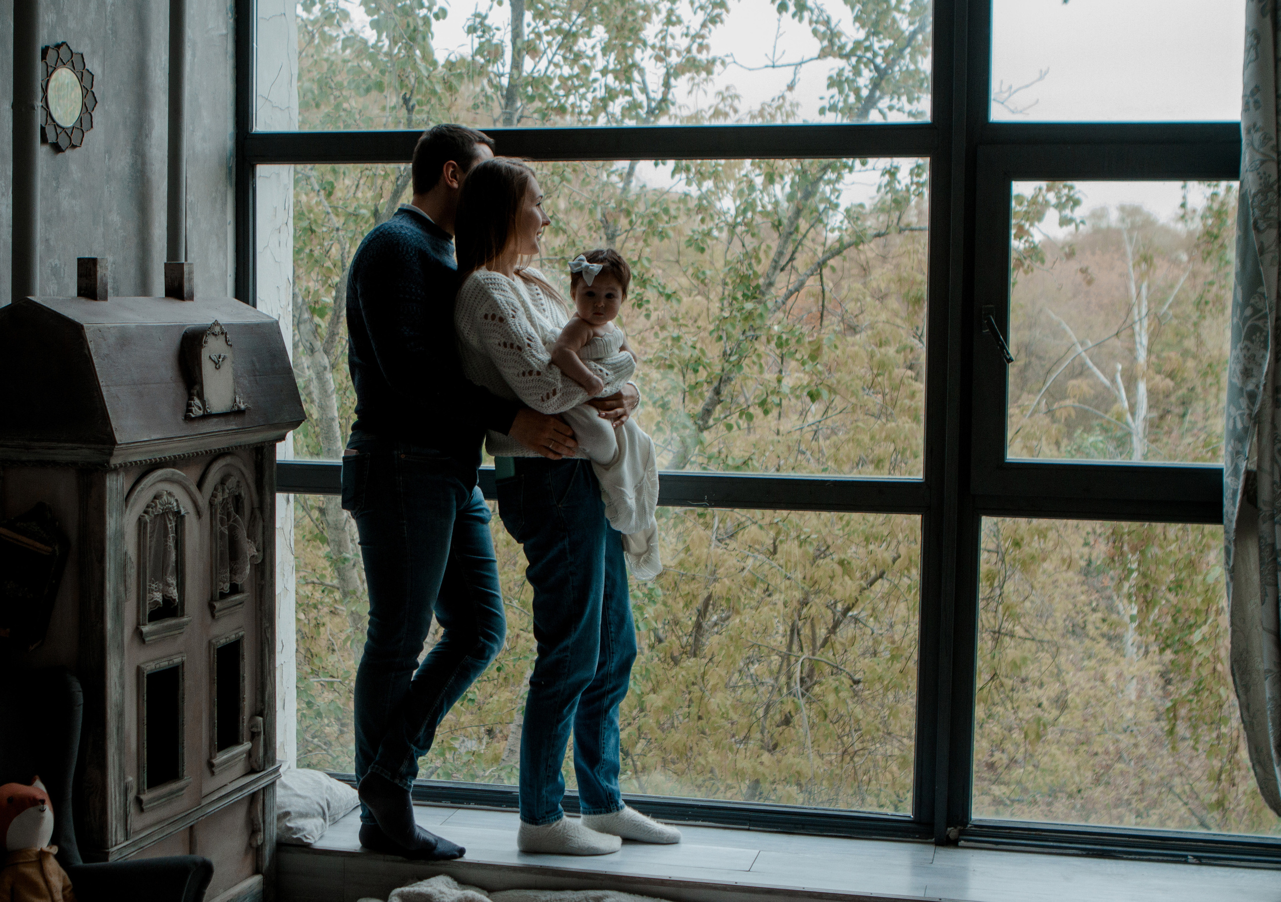 Семейная фотосессия Ксюша Сережа и Мирослава. Свадебный и семейный фотограф Ибрагимова Мария из Екатеринбурга