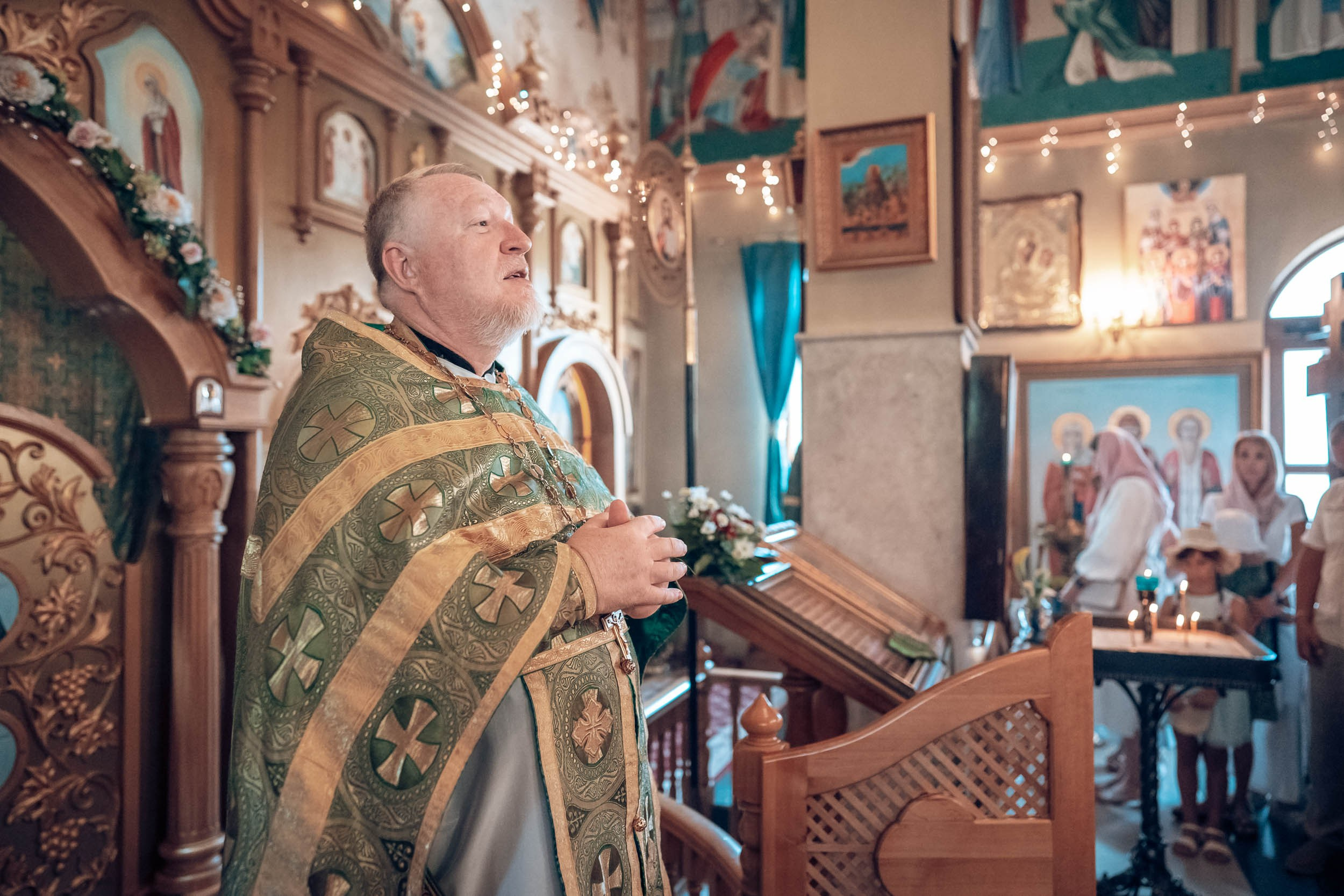 Престольный праздник храма Прп.Сергия Радонежского с. Орлиное. Церковный фотограф Севастополь