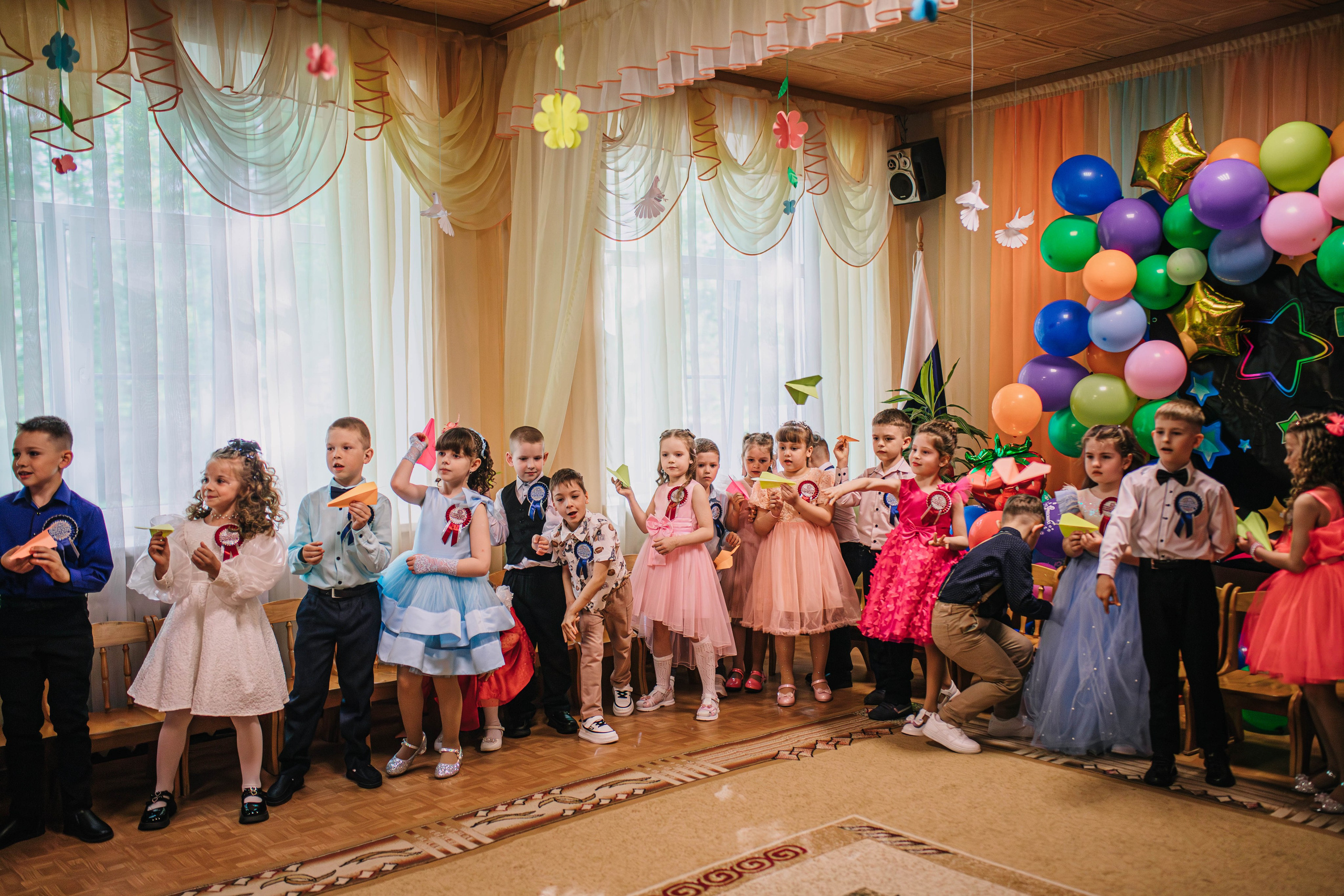 Выпускной в детском садике Светлячок г. Пустошка. Фотограф Дарья Маташкова