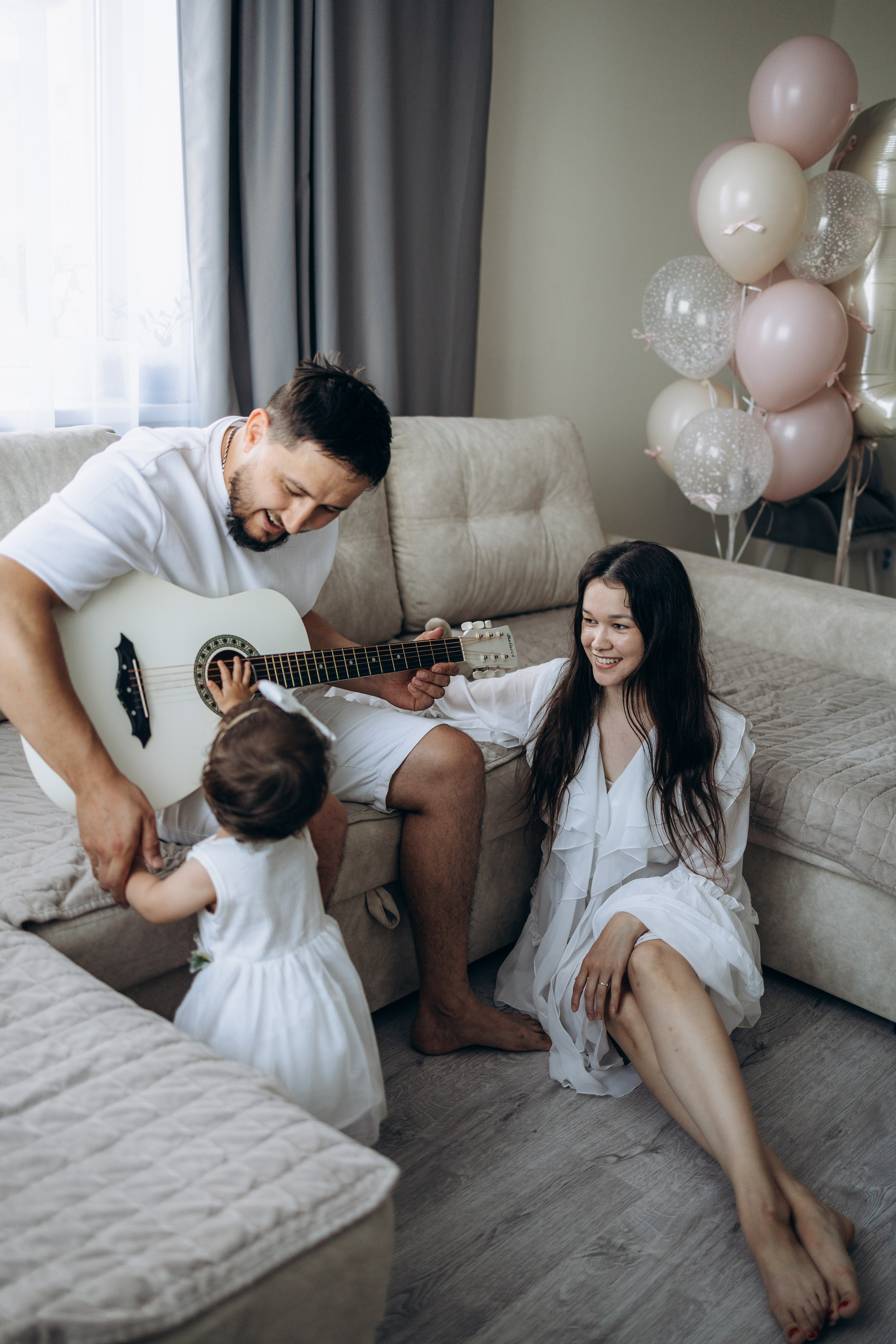 Айяне 1 годик. Семейный фотограф новорожденных УФА Гульнара Зиновьева