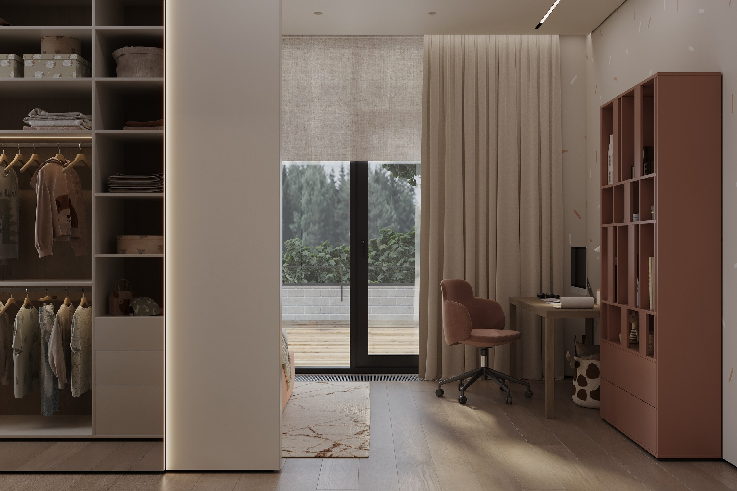 Частный дом 500 кв.м. Дизайнер интерьера и 3D визуализатор Ванчугова Ольга